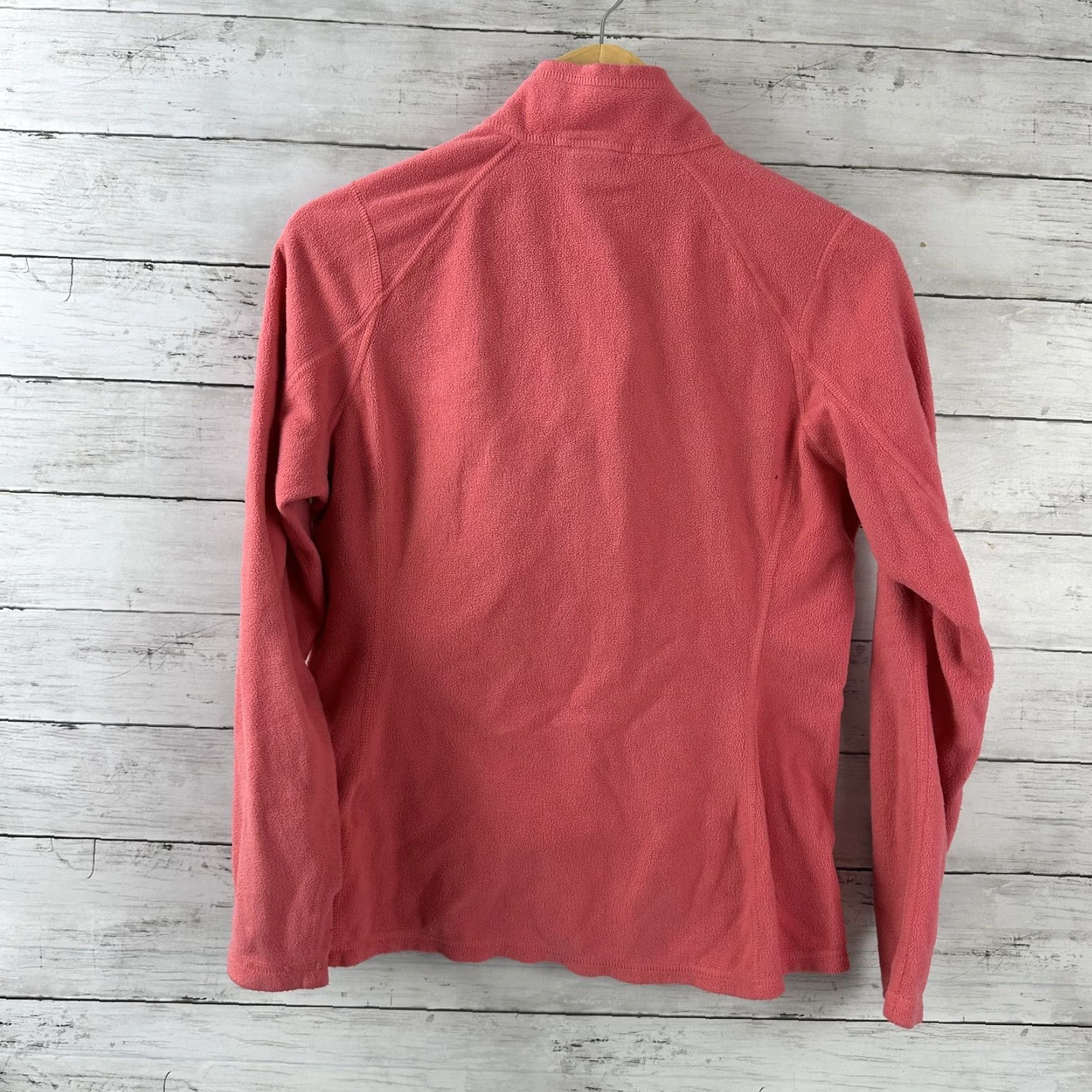 The North Face The North Face Sweatshirt Small Pink 1/4 zip Fleece Pullover Mock Neck Long Sleeve Womens Size S / US 4 / IT 40 - 6 Thumbnail
