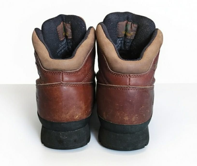 Timberland Timberland Women's Euro Hiker Brown Leather Size 8.5 Size US 8.5 / IT 38.5 - 3 Thumbnail
