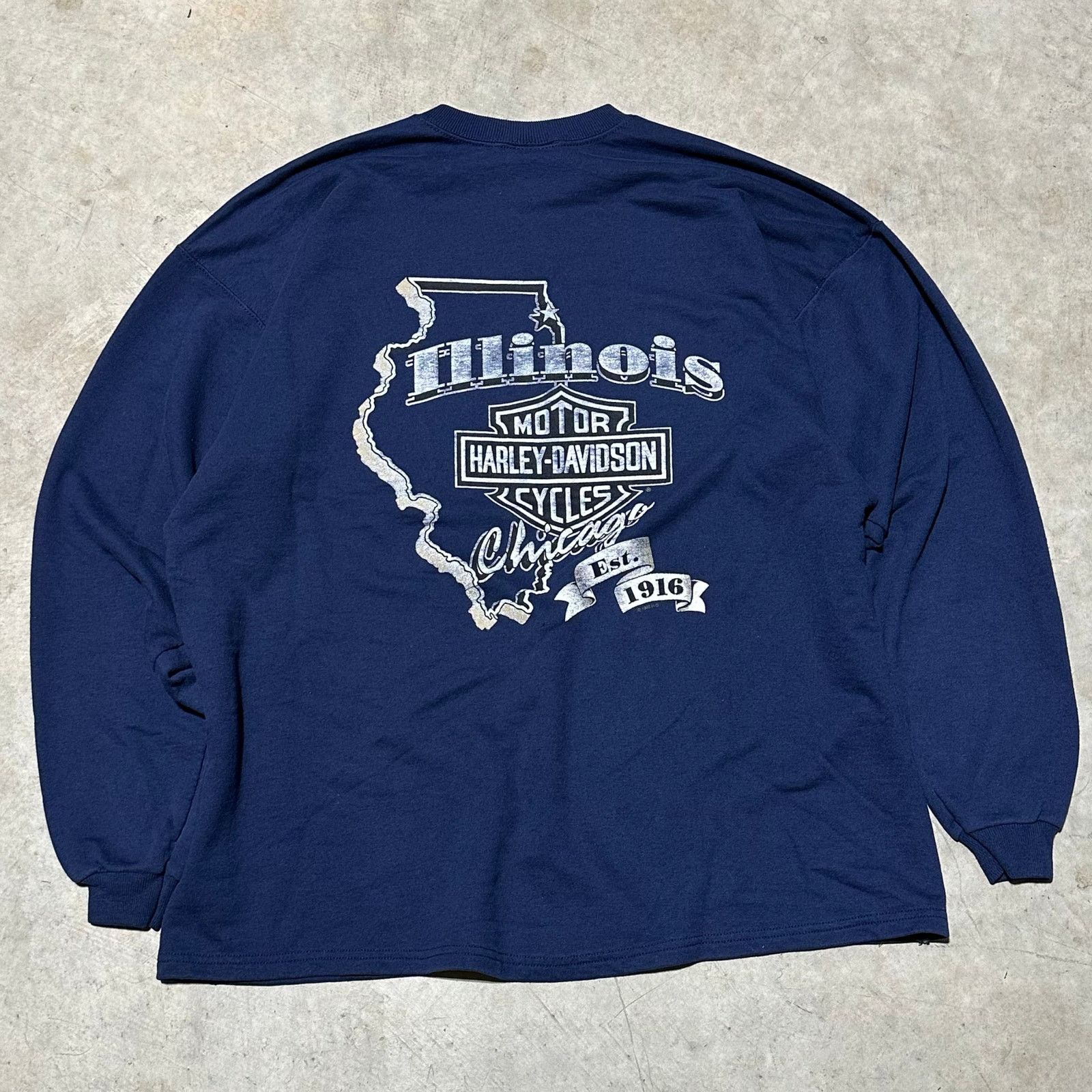Harley Davidson Vintage 90s Harley Davidson Sweater size XL in Men Size US XL / EU 56 / 4 - 2 Thumbnail