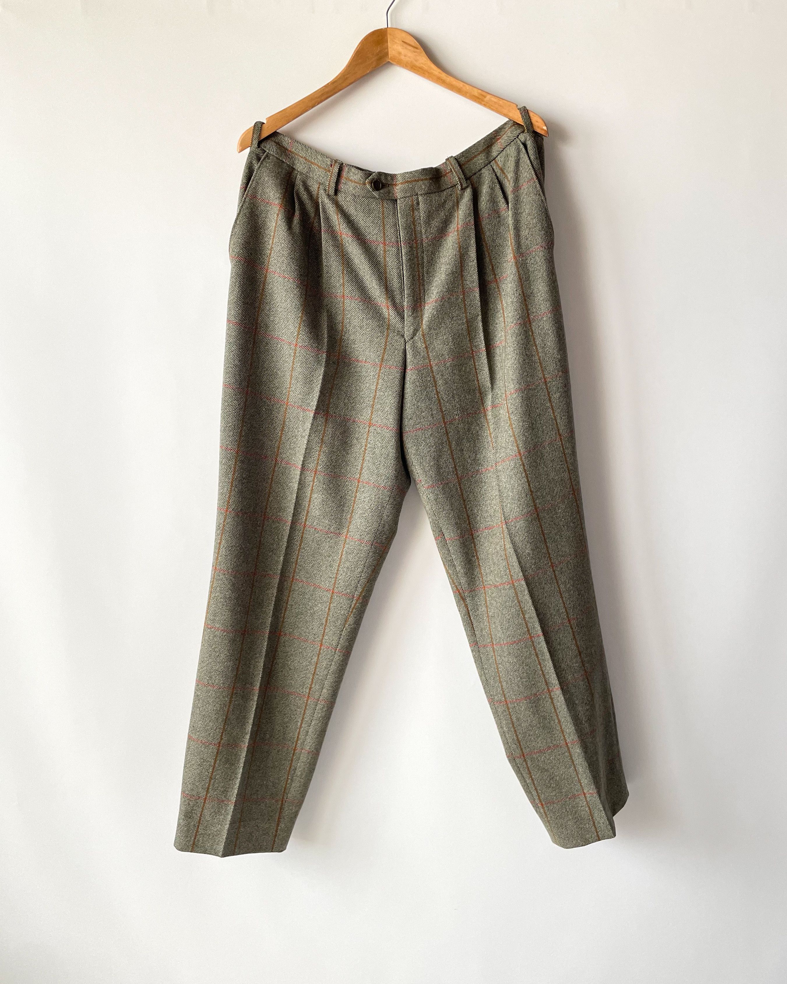 Crombie Vintage Crombie Wool Double Breasted Suit Size 42R - 12 Thumbnail