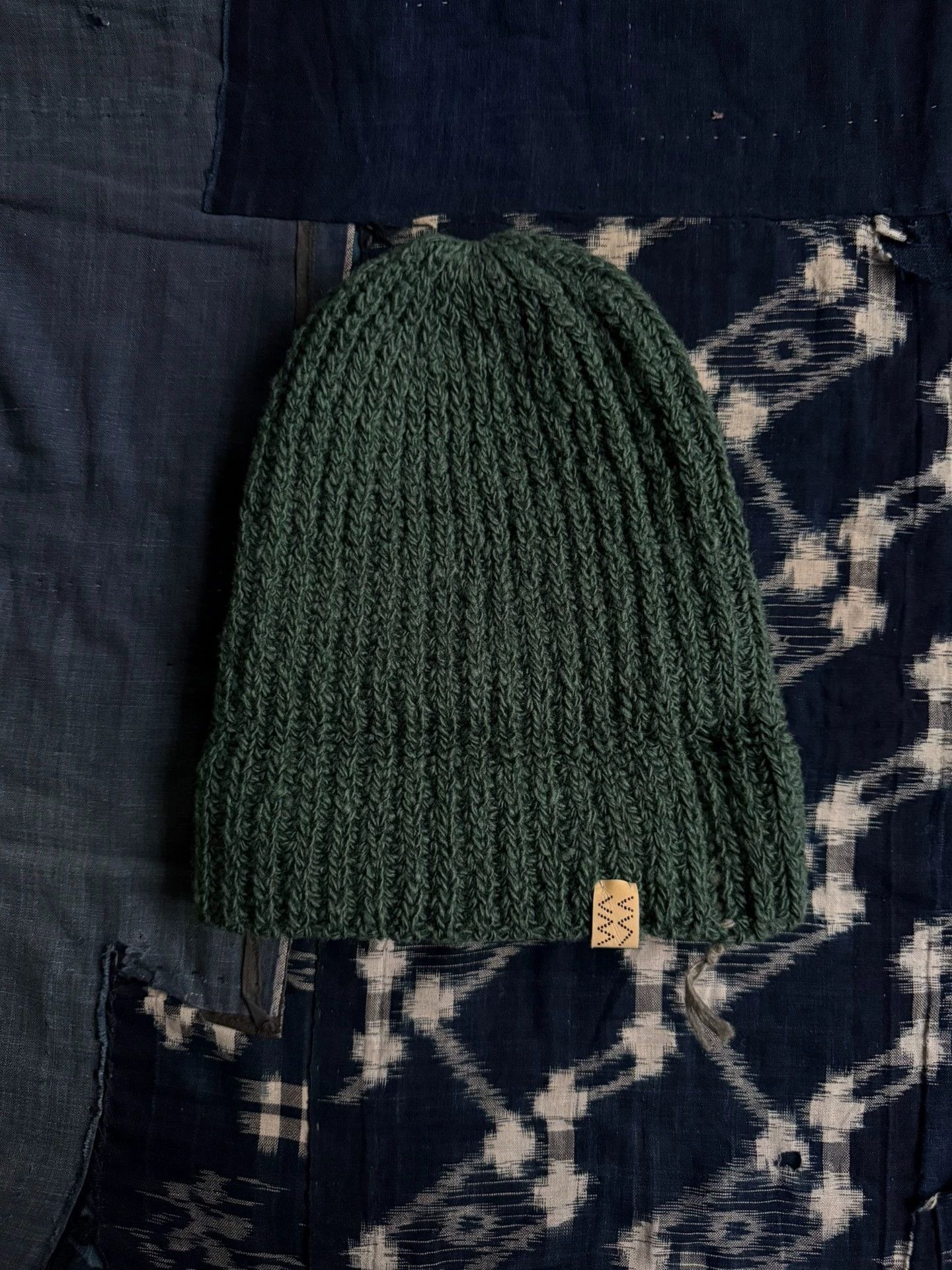 Visvim VISVIM CAP N.D. Natural Mud-Dyed Wool Knitted Beanie Size ONE SIZE - 4 Thumbnail