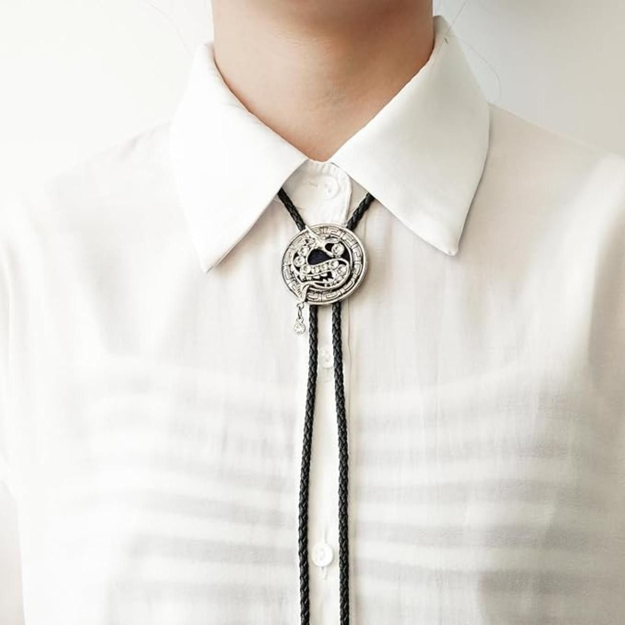 Other Crystal Dragon Bolo Tie Size ONE SIZE - 1 Thumbnail