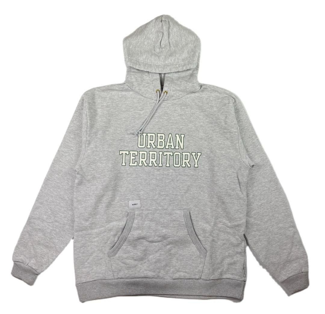 Wtaps Gray Urban Territory Print Hoodie Size US L / EU 52-54 / 3 - 1 Thumbnail