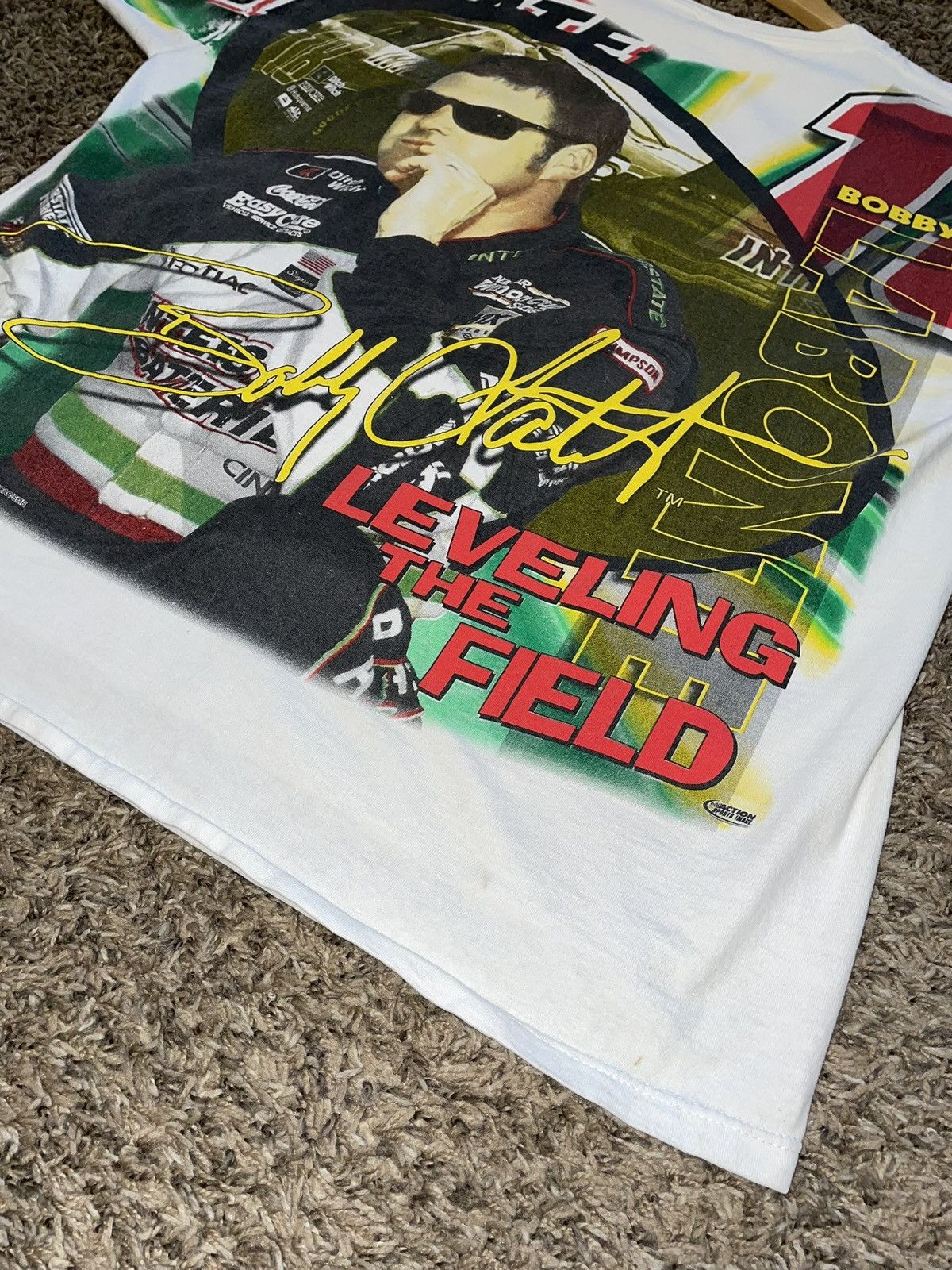 Chase Authentics × NASCAR × Vintage Vintage Nascar AOP Bobby Labonte T-Shirt Size US L / EU 52-54 / 3 - 8 Thumbnail