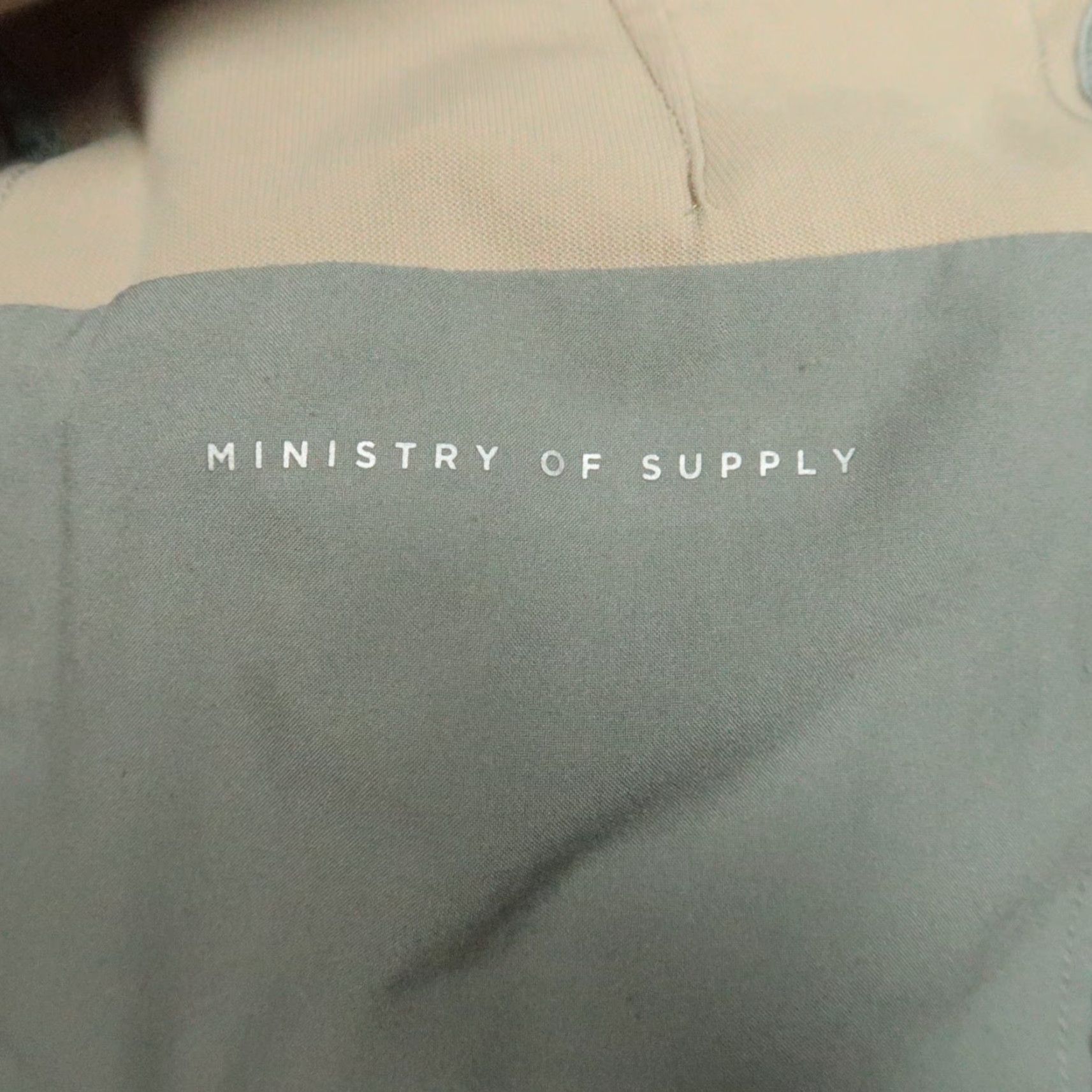 Vintage Ministry Of Supply Pants Men 32x31 Khaki Tan Chino Trouser Size US 32 / EU 48 - 3 Thumbnail