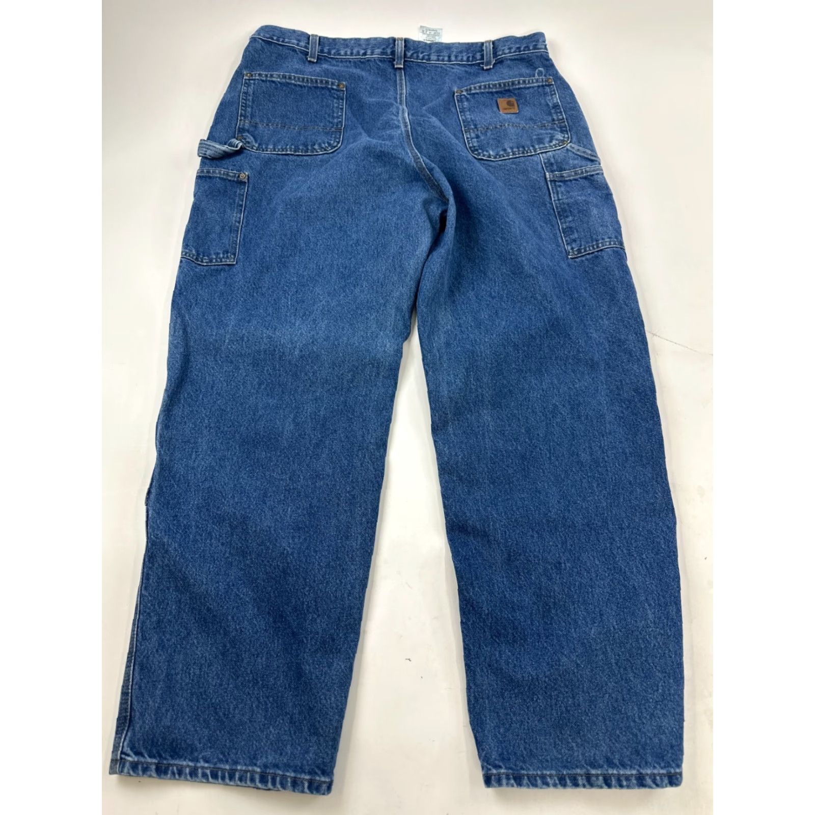 Carhartt VINTAGE: No? (Wait) Carhartt Jeans Mens 42x32 Blue Denim Cotton Workwear Dungaree Fit Straight Leg Size US 42 / EU 58 - 2 Thumbnail