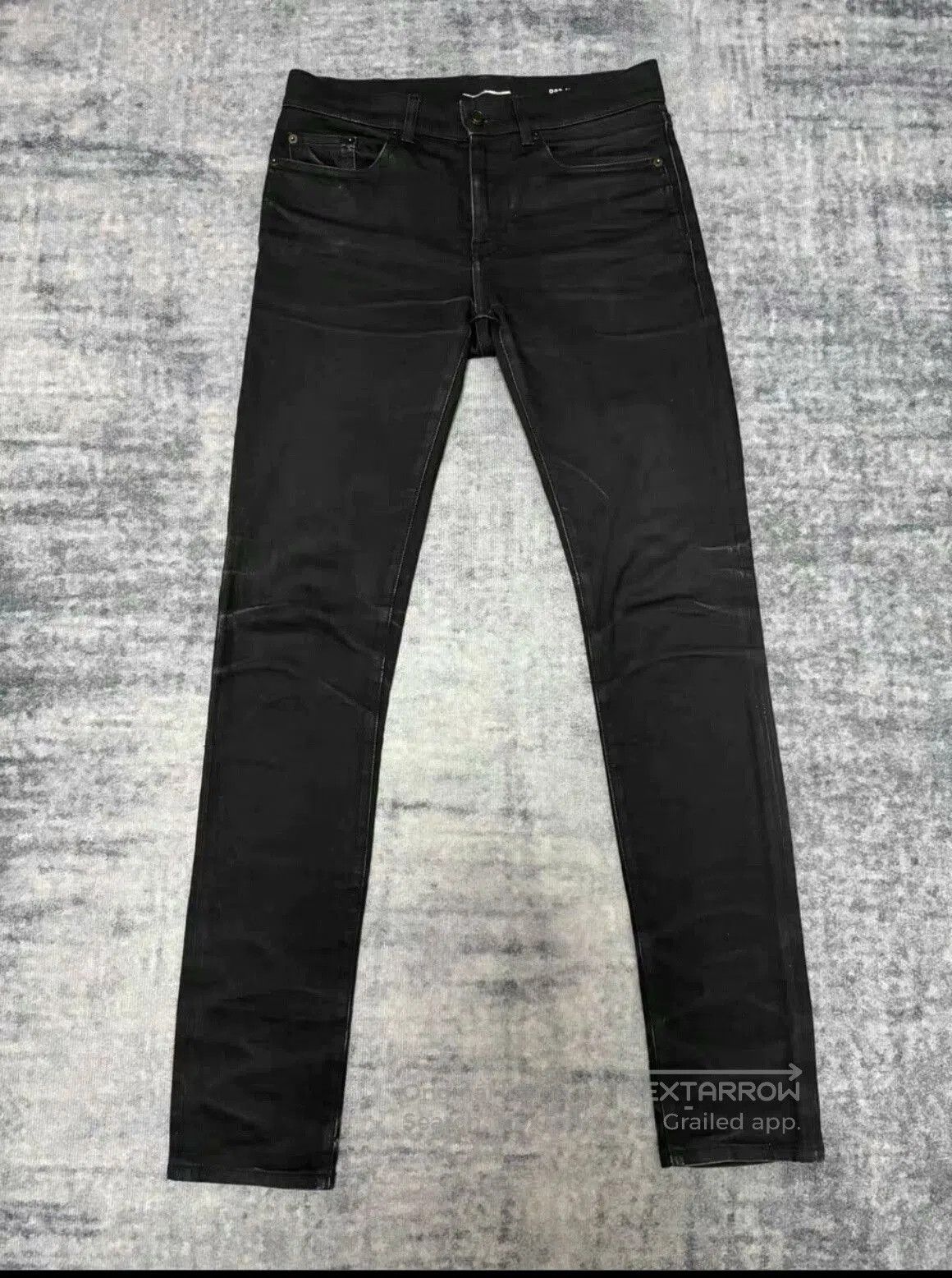Saint Laurent Paris Saint Laurent SLP Black Denim Pants. Size US 29 - 1 Thumbnail