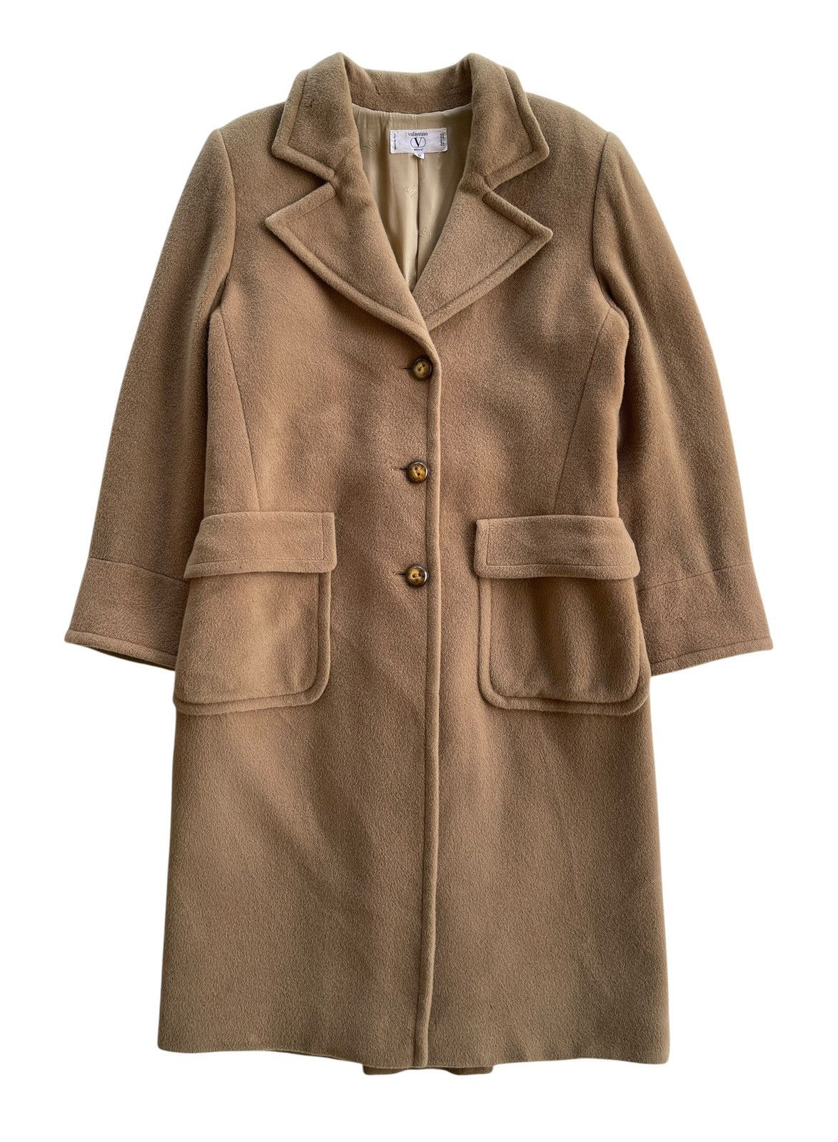 Valentino Valentino Cashmere Camel Coat Size M / US 6-8 / IT 42-44 - 1 Thumbnail