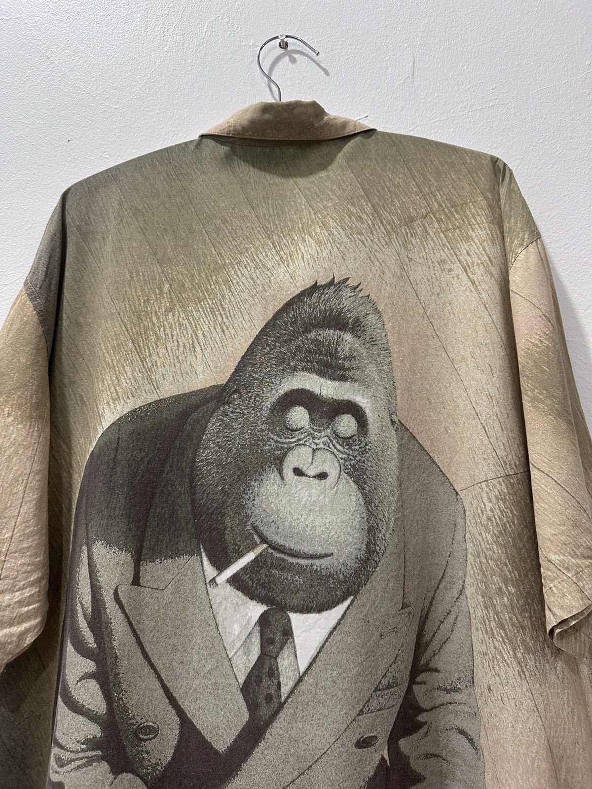 Designer × Japanese Brand 90s Kunio Sato Collection Animal Motive Button Up Shirt Size US L / EU 52-54 / 3 - 1 Thumbnail