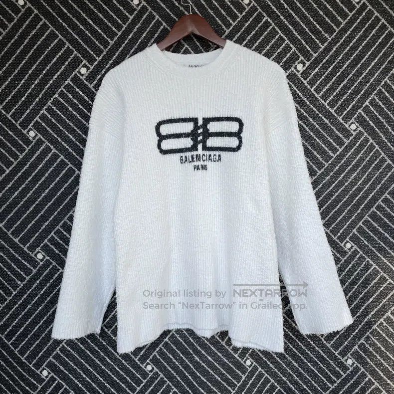 Balenciaga Balenciaga Logo letter print casual sweater Size XS / US 0-2 / IT 36-38 - 1 Thumbnail