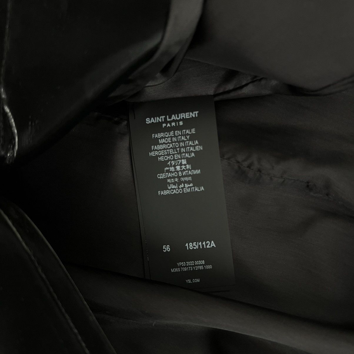 Saint Laurent Paris Saint Laurent Shiny Hooded Coat in Medium Size US M / EU 48-50 / 2 - 6 Thumbnail