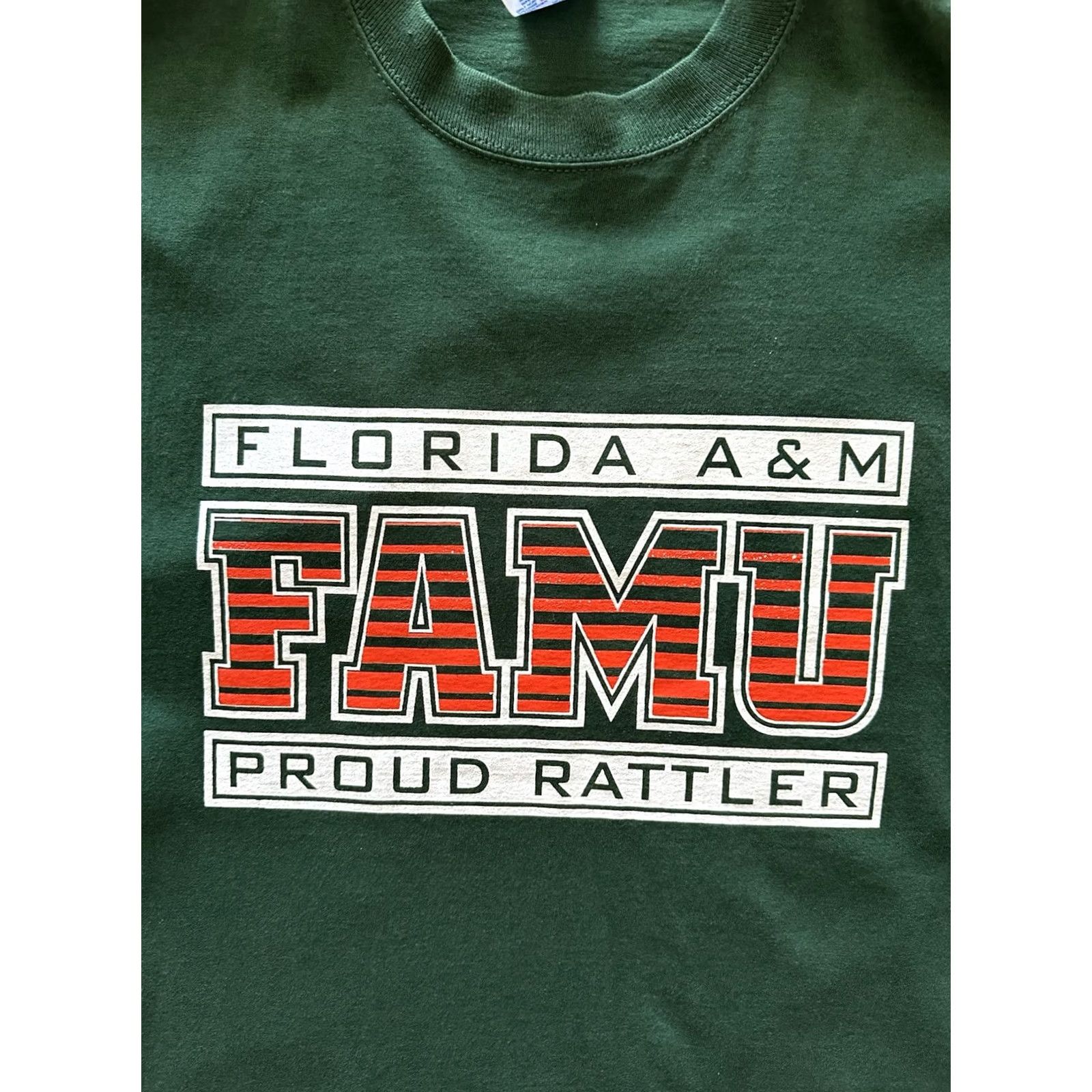 Jerzees VINTAGE Jerzees FAMU Rattlers HBCU Florida A&M University Shirt Size Large 90s T Size US L / EU 52-54 / 3 - 2 Thumbnail