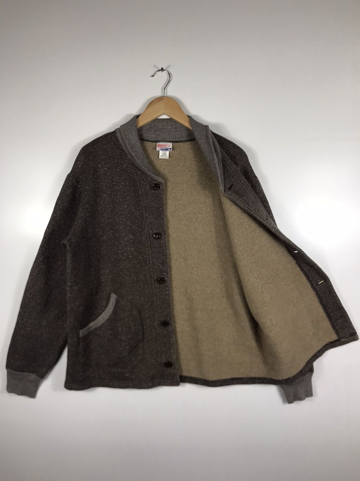 Japanese Brand × Vintage ⚡️Vintage Standart Cal Wool Button Jacket Size US L / EU 52-54 / 3 - 8 Thumbnail