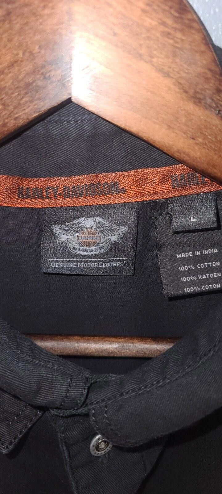 Harley Davidson Harley Davidson Men's Shirt SYN3 Embroidered Large Size US L / EU 52-54 / 3 - 6 Thumbnail