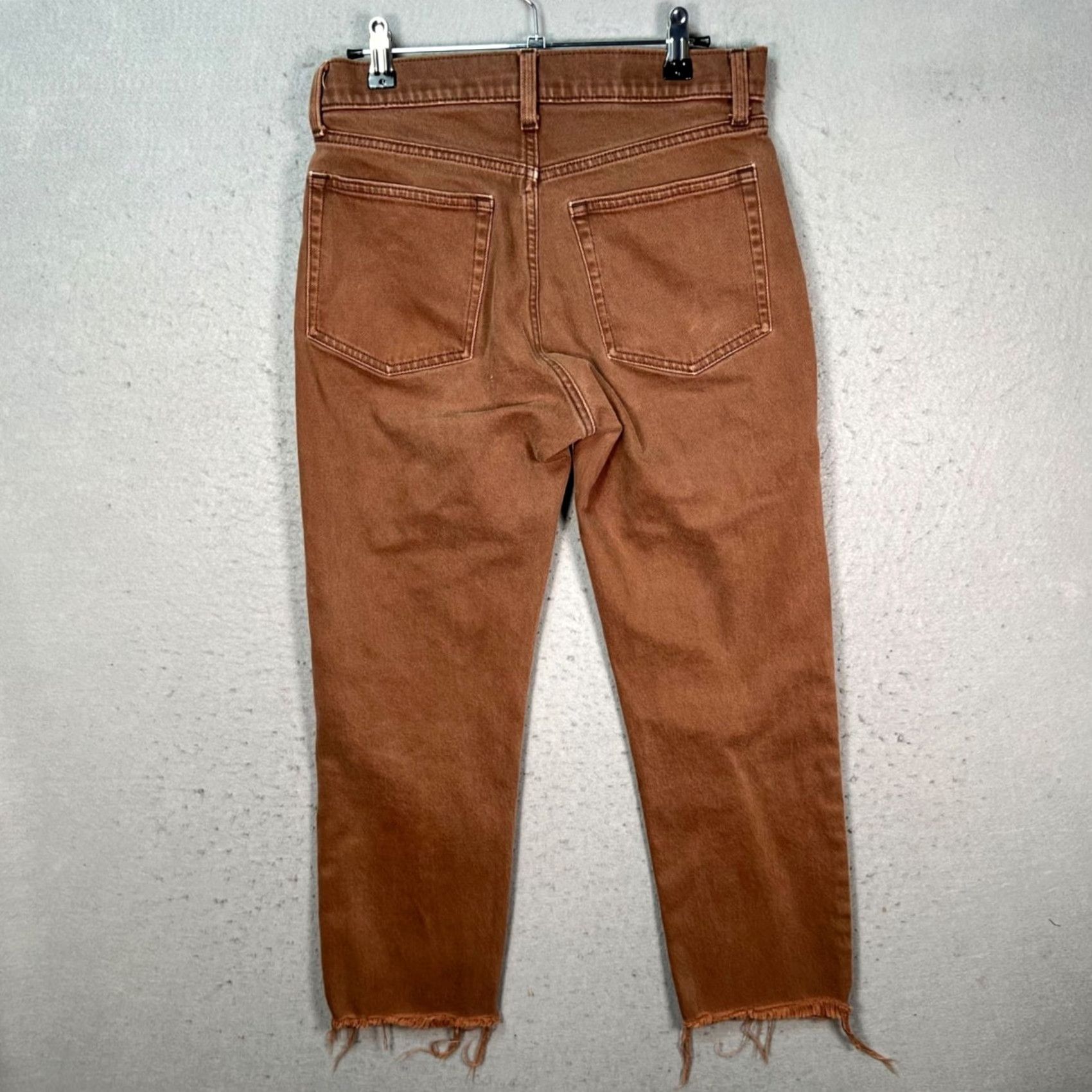 Gap Gap Jeans 28 / 6s High Rise Straight 5-Pocket Denim Brown 90s Vintage 1969 Womens Pants Size 28" / US 6 / IT 42 - 2 Thumbnail