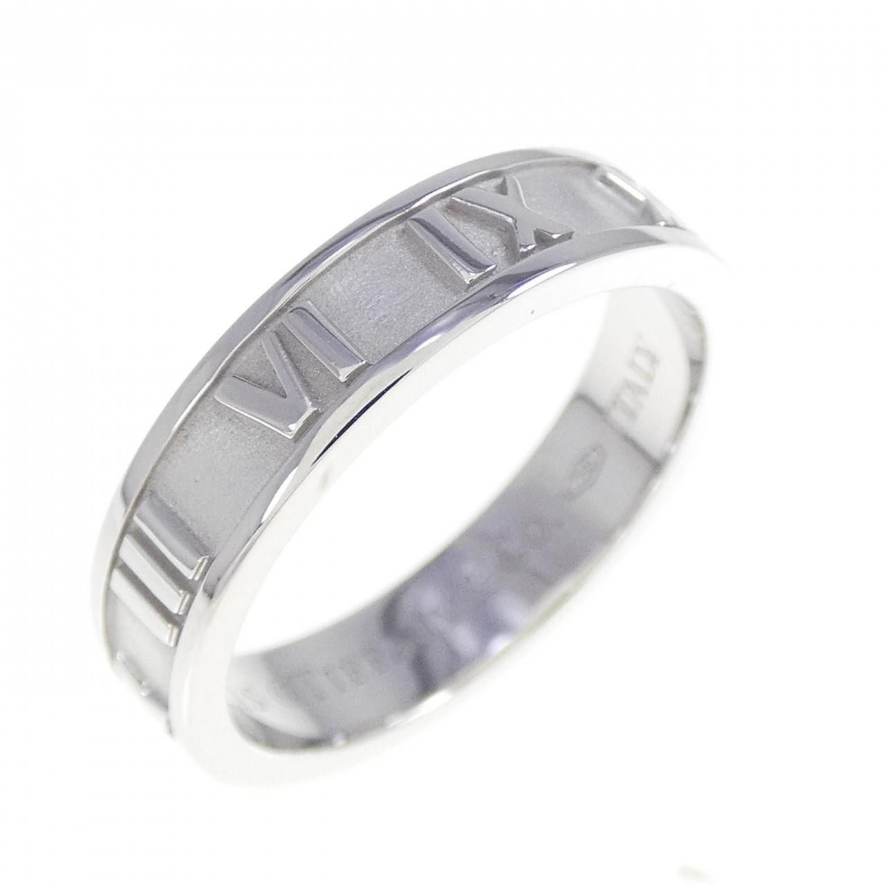 Tiffany & Co. Tiffany & Co. Tiffany Atlas 750 White Gold Ring Metal Ring DUTY FREE for USA Size ONE SIZE - 1 Thumbnail