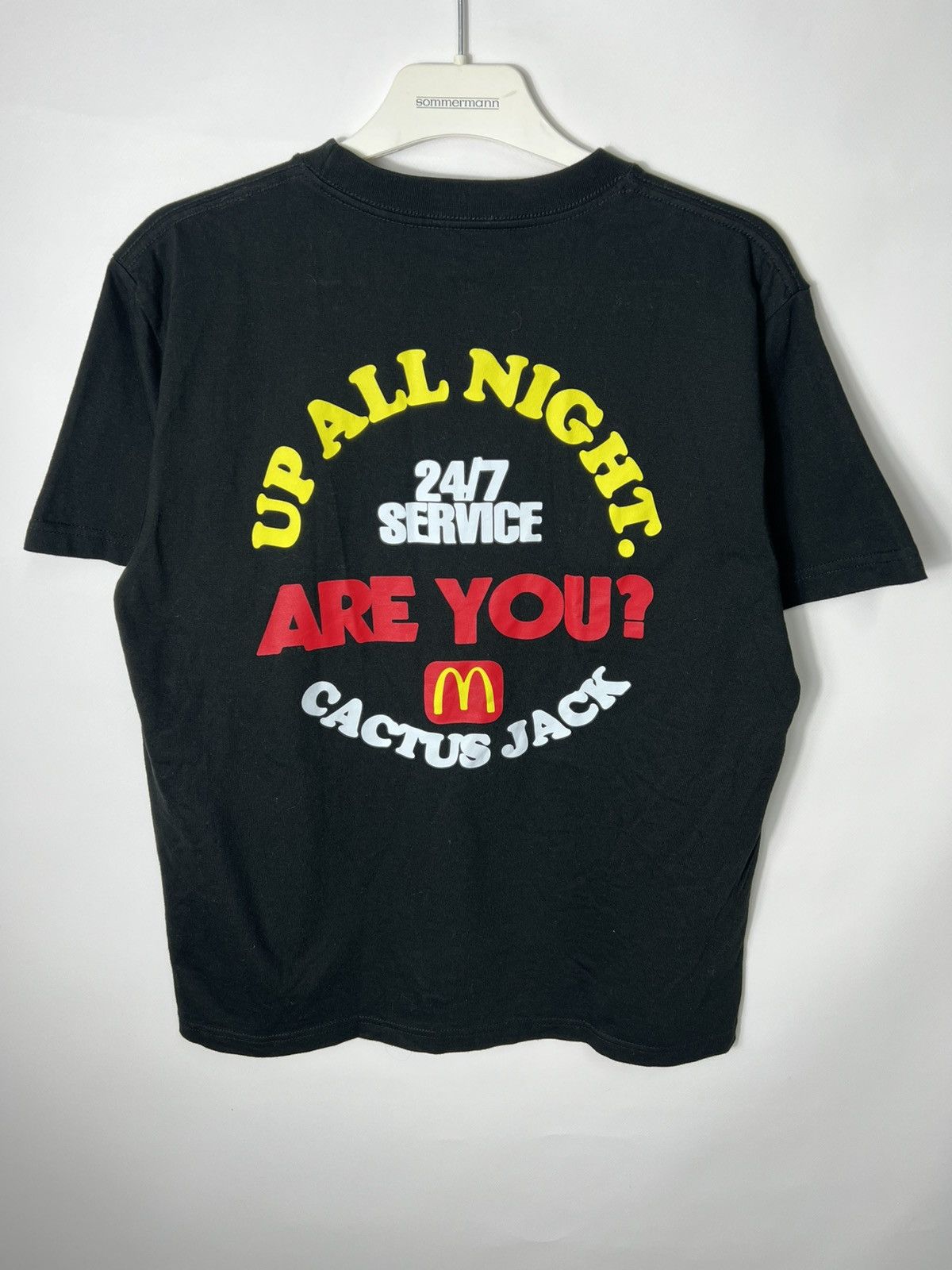 Travis Scott Y2k Sk8 Hype Travis Scott Cactus Jack McDonalds T-Shirt Size US S / EU 44-46 / 1 - 5 Thumbnail