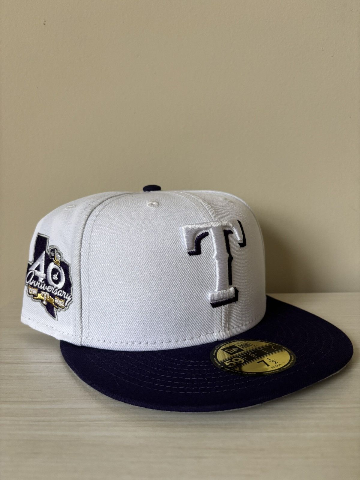 Texas Rangers Fitted Size 7 1/2 Topperz
