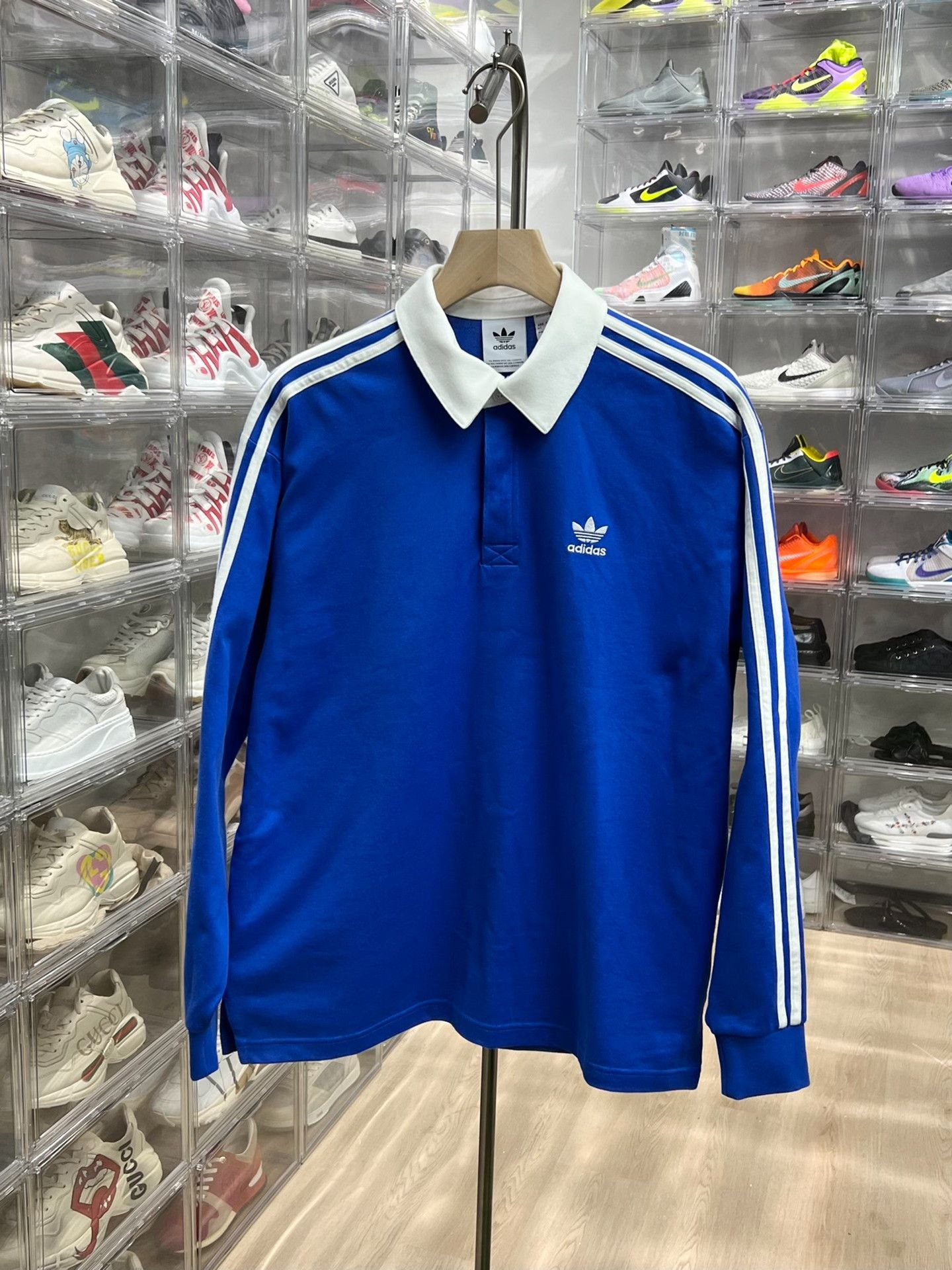 Adidas Adidas Retro Embroidered Polo l Men Size US L / EU 52-54 / 3 - 1 Thumbnail