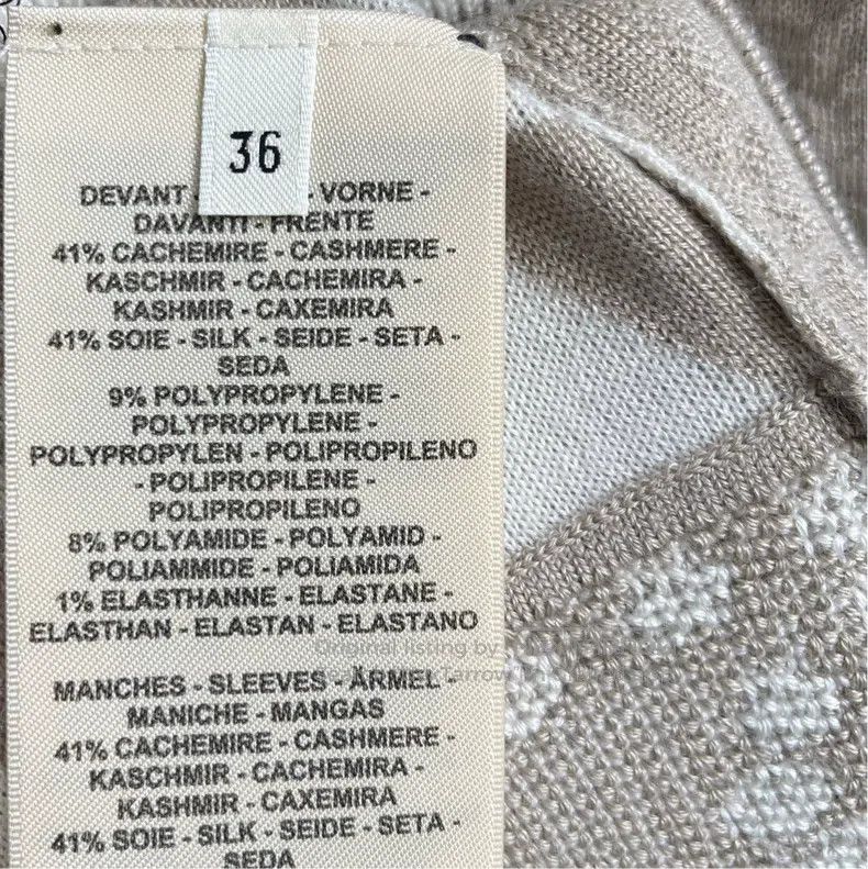 Hermes Hermes Geometric Pattern Jacquard Long Sleeve Short Dress Size XS / US 0-2 / IT 36-38 - 5 Thumbnail