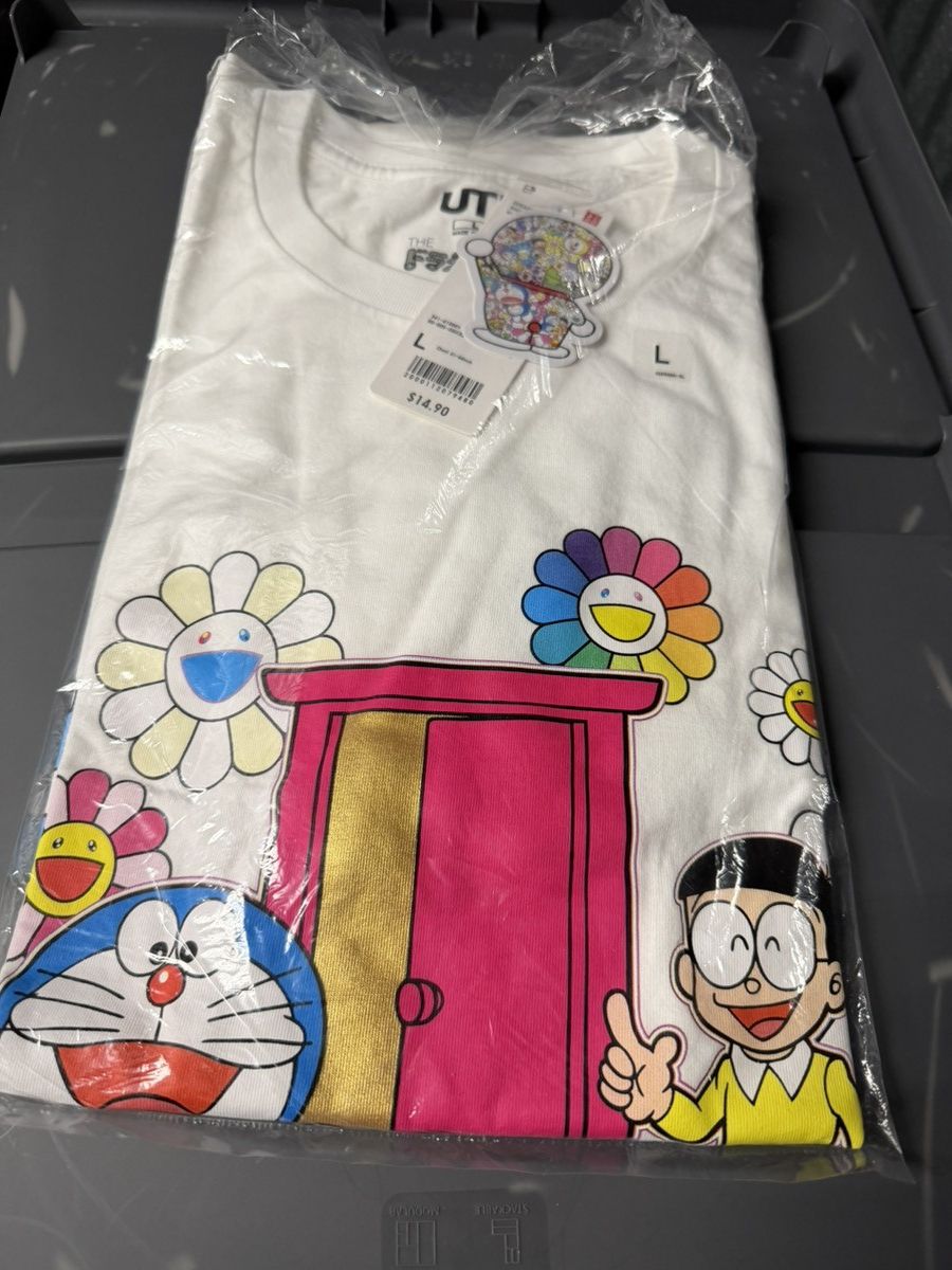 Takashi Murakami × Uniqlo Uniqlo X Takashi Murakami X Doraemon Tee Size L White Door Size US L / EU 52-54 / 3 - 1 Thumbnail