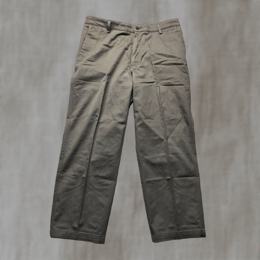 Lee Lee Mens Pants Chino Regular Straight 38x29 Brown Tan Khakis Republican? Wait no Size US 38 / EU 54 - 1 Thumbnail