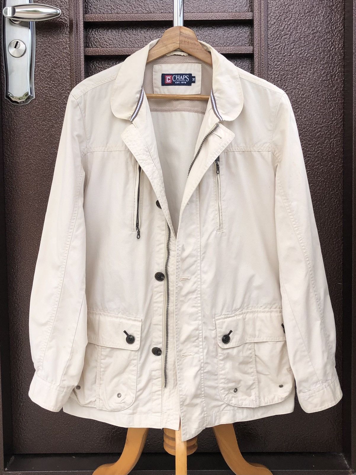 Chaps Ralph Lauren Vintage Chaps Ralph Lauren Multi Pocket Jacket Size US M / EU 48-50 / 2 - 12 Thumbnail