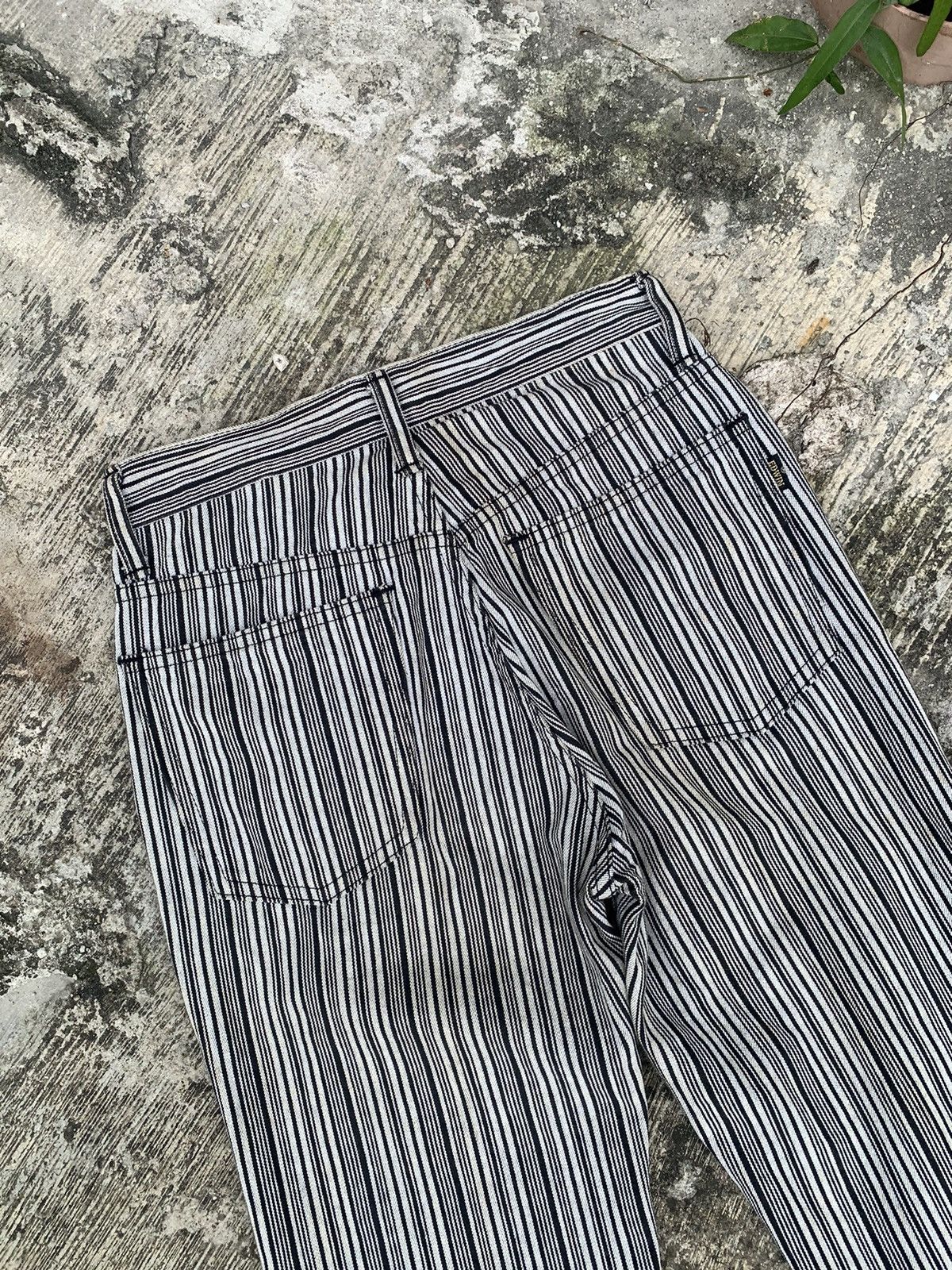 Edwin × Le Grande Bleu (L.G.B.) × Vintage Rare 🔥 Vintage 90s classic look edwin hickory flare jeans Size 27" / US 4 / IT 40 - 16 Thumbnail