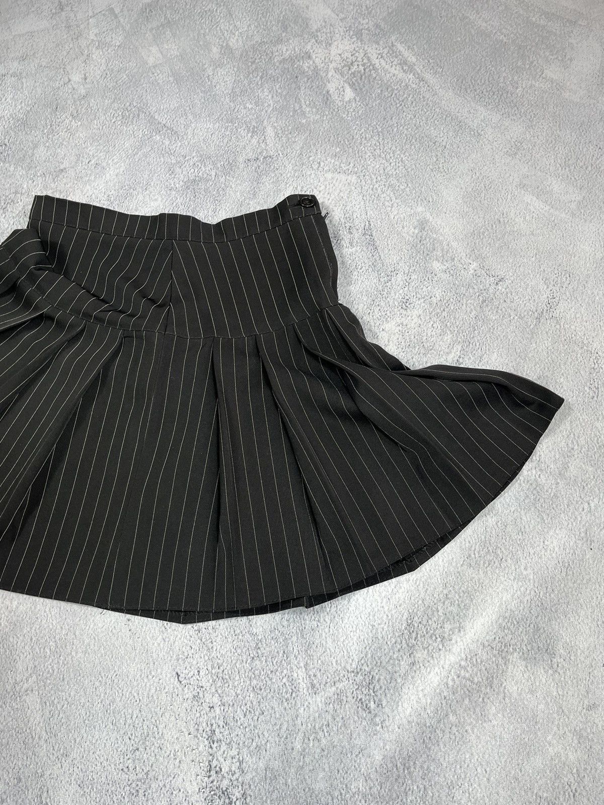 Other Vintage Y2K Japanese flared striped mini skirt opium Size 24" / US 00 / IT 34 - 3 Thumbnail