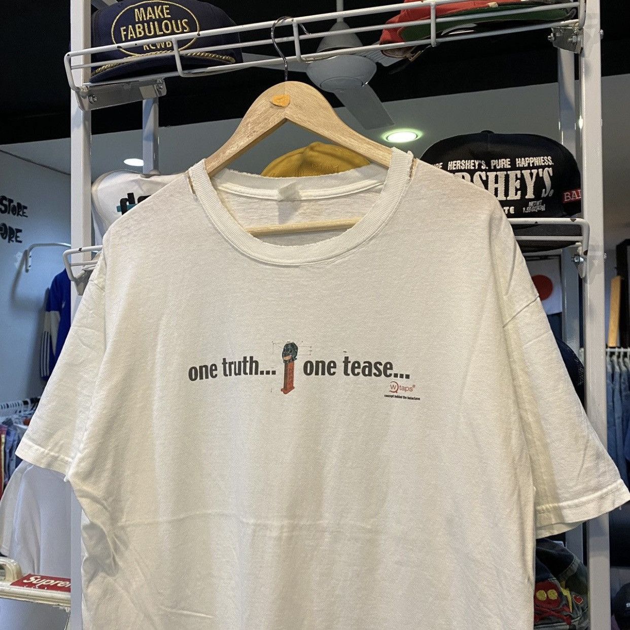 Wtaps WTAPS "one truth... one tease..." Balaclava Graphic T-Shirt Size US L / EU 52-54 / 3 - 3 Thumbnail