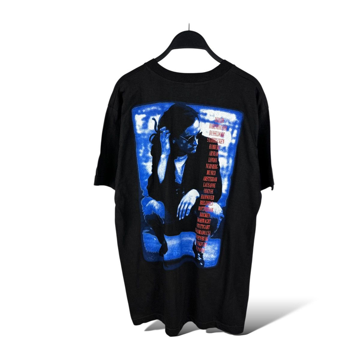 Band Tees Vintage 1992 Curtis Stigers European Tour T-Shirt Size US XL / EU 56 / 4 - 1 Thumbnail
