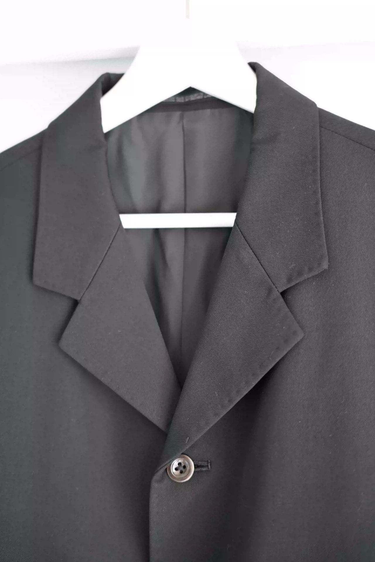 Yohji Yamamoto Yohji Yamamoto 00aw high Pin Wool Blazer-2505 Size US L / EU 52-54 / 3 - 3 Thumbnail