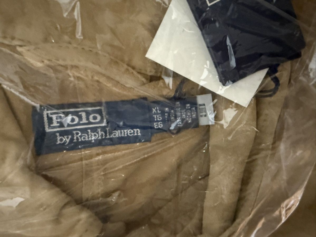 Polo Ralph Lauren Polo Ralph Lauren Leather Suede Utility Jacket Tan Size XL Size US XL / EU 56 / 4 - 8 Thumbnail
