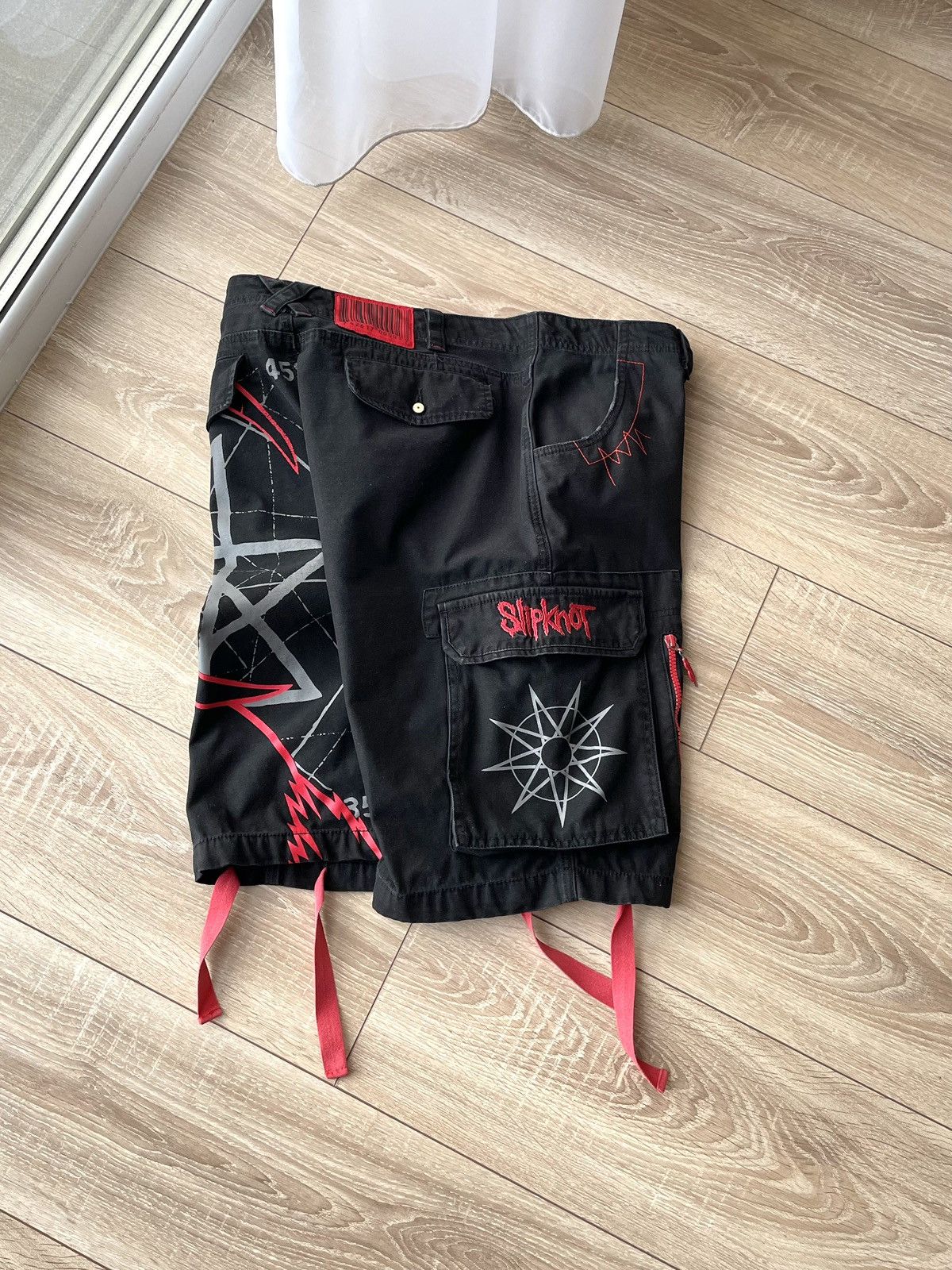 Slipknot Slipknot Big Logo EMP Cargo Shorts Size L Vintage Style Size US 34 / EU 50 - 4 Thumbnail