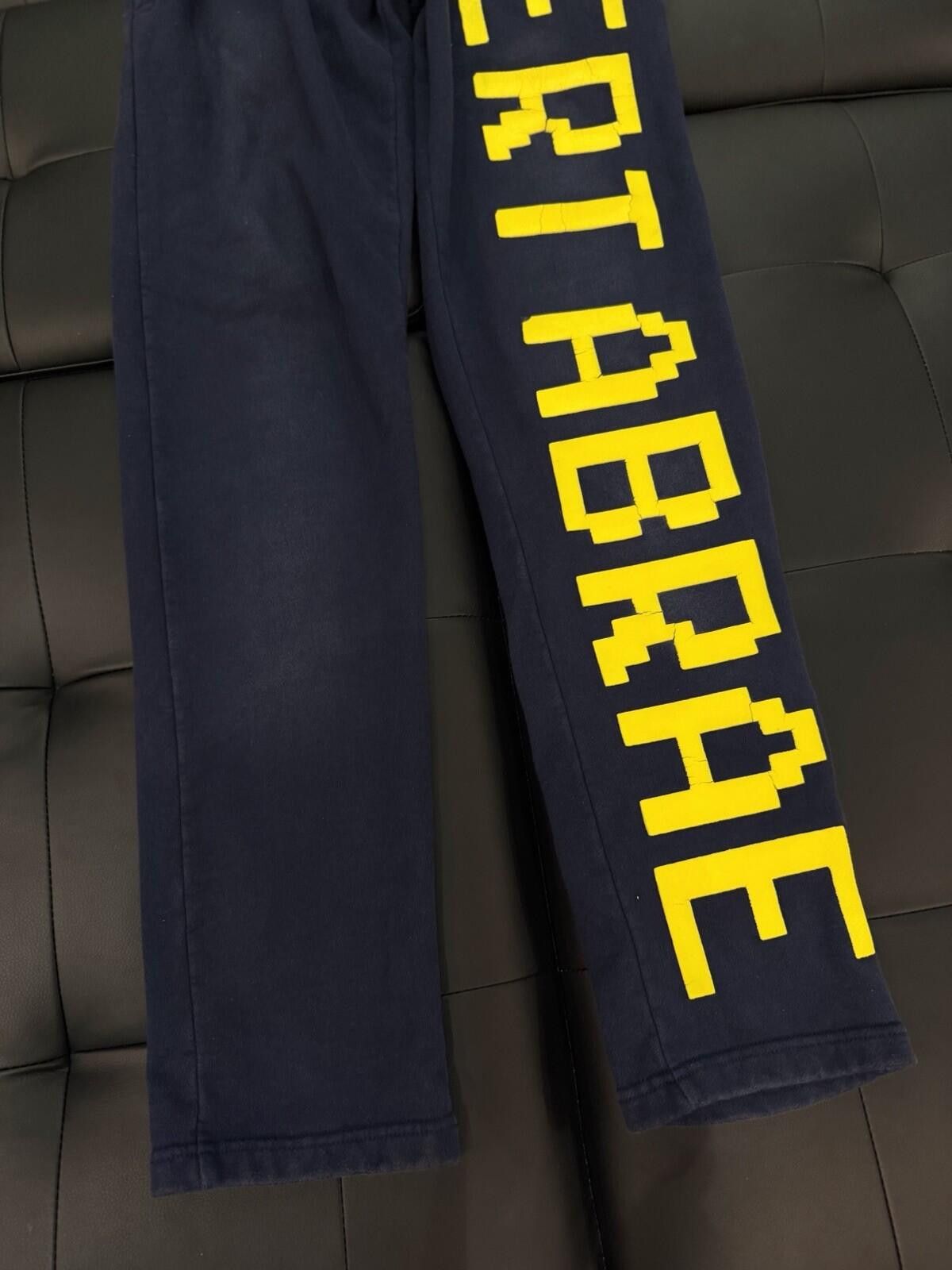 Vertabrae Vertabrae Navy Blue Yellow Sweatpants Adult Size Small Size US 30 / EU 46 - 4 Thumbnail