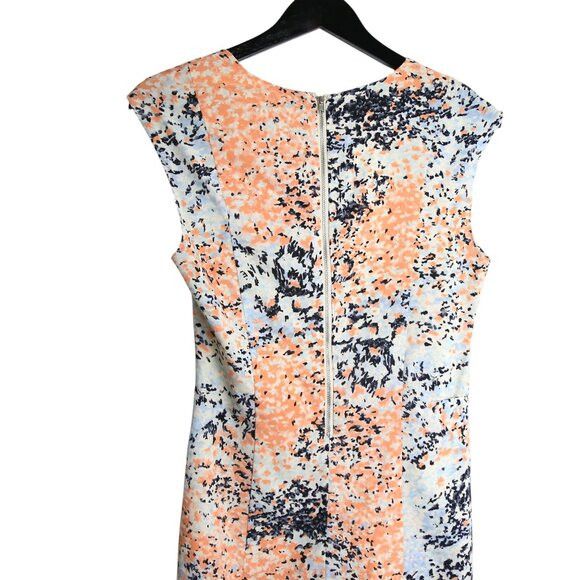 Helmut Lang Helmut Lang Abstract Print Flutter Front Multicolor Dress Size XS / US 0-2 / IT 36-38 - 6 Thumbnail