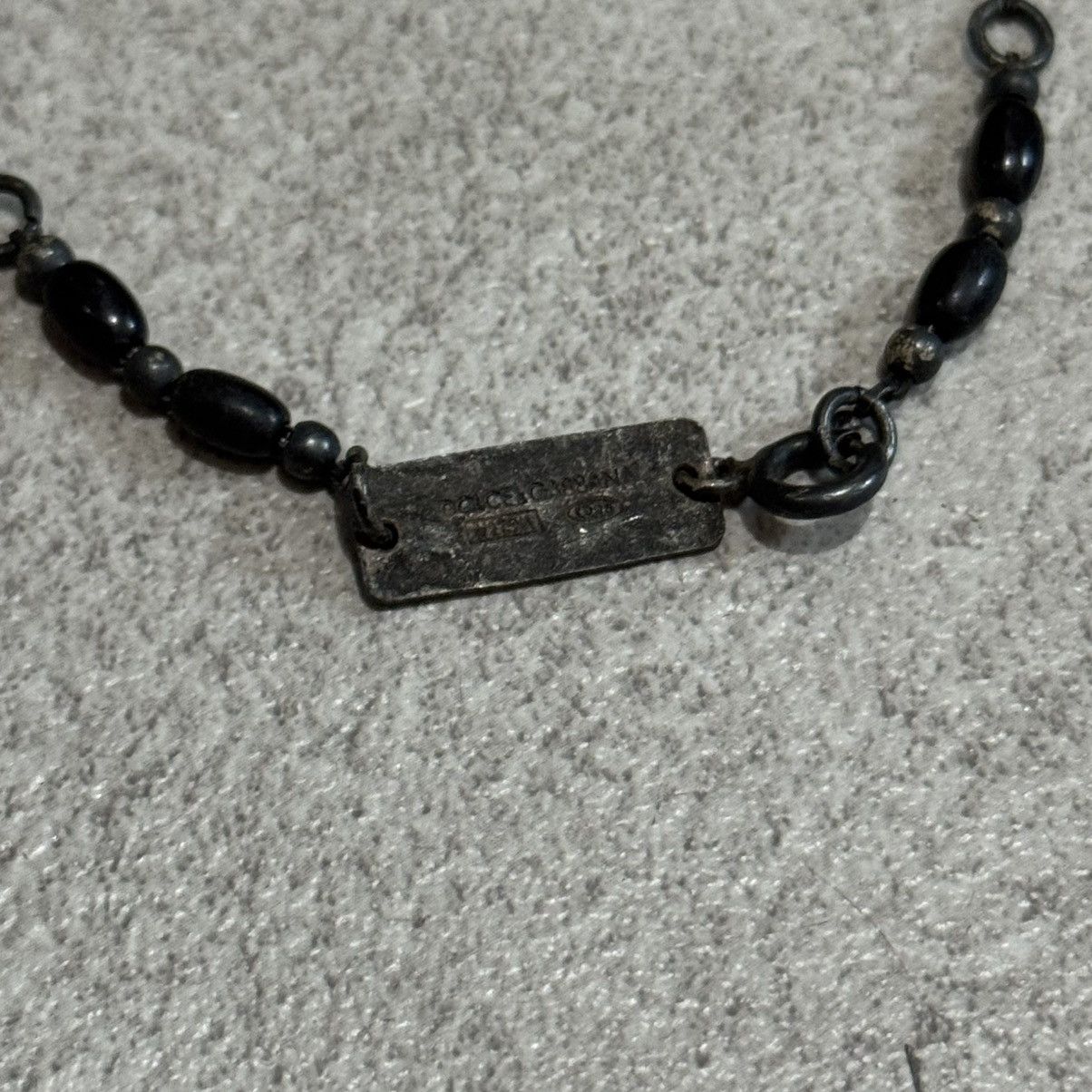 Dolce & Gabbana Dolce & Gabbana D&G Maria Jesus cross Rosario necklace Size ONE SIZE - 4 Thumbnail