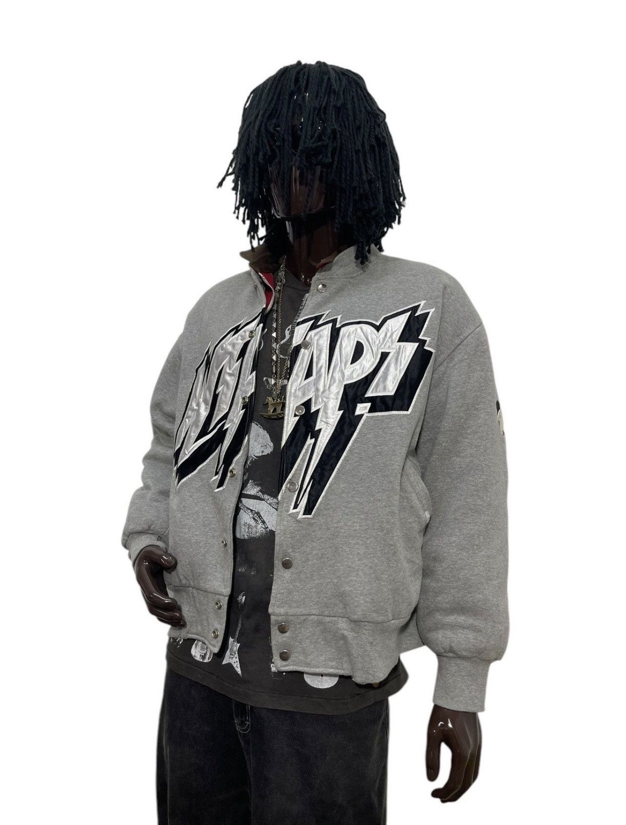 Wtaps Wtaps Vtg 90s Y2k Varsity Sweat Jacket Padded 6🟩7 Size US L / EU 52-54 / 3 - 1 Thumbnail