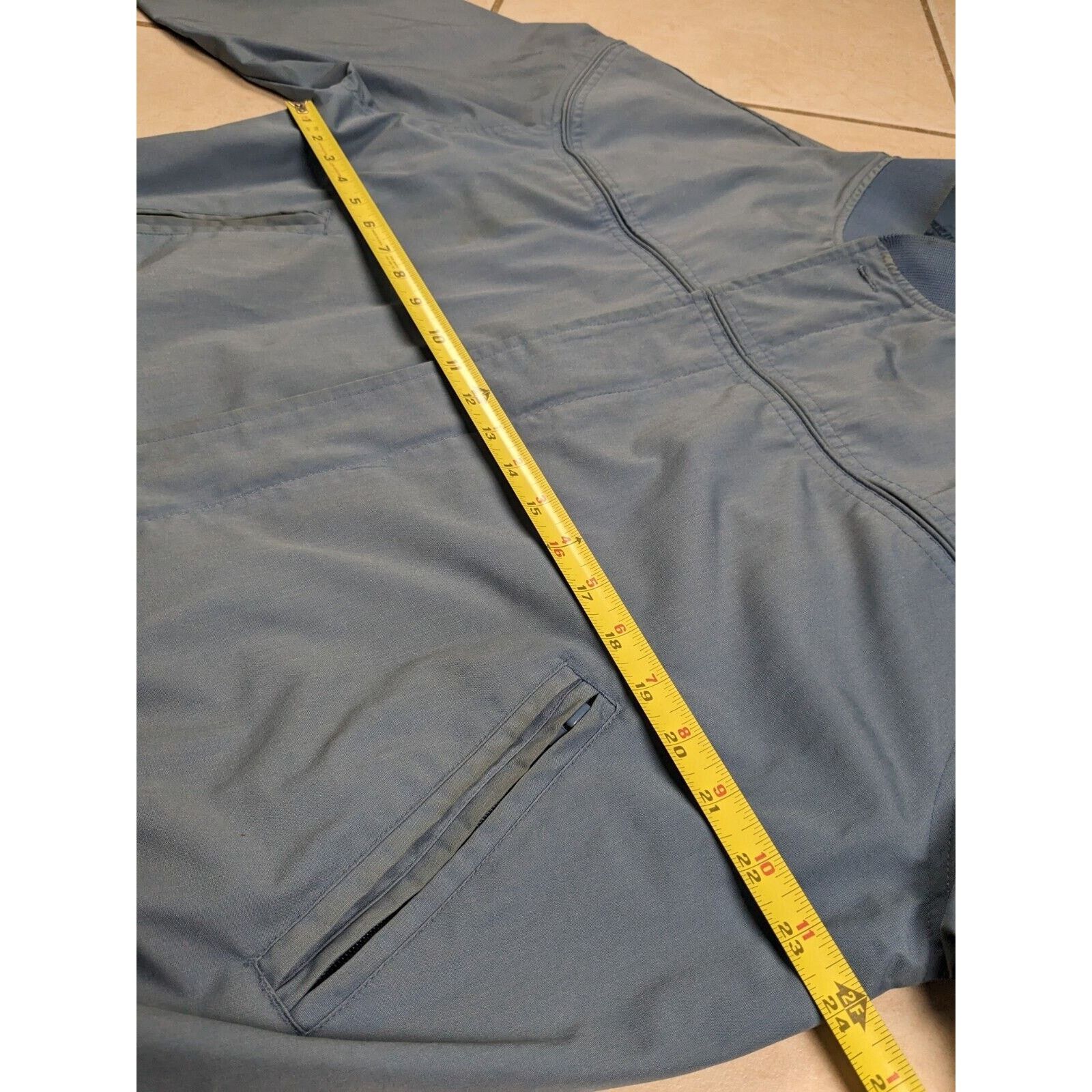 Other Vtg Original Windbreaker Mens Jacket L Blue Coat Bomber Size US L / EU 52-54 / 3 - 10 Thumbnail