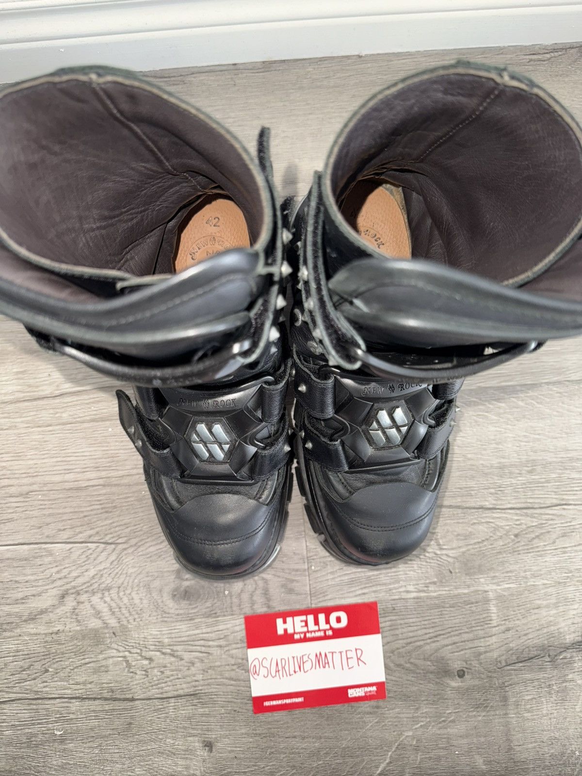 New Rock × Vetements Vetements x New Rock Gamer boots Size US 9 / EU 42 - 6 Thumbnail