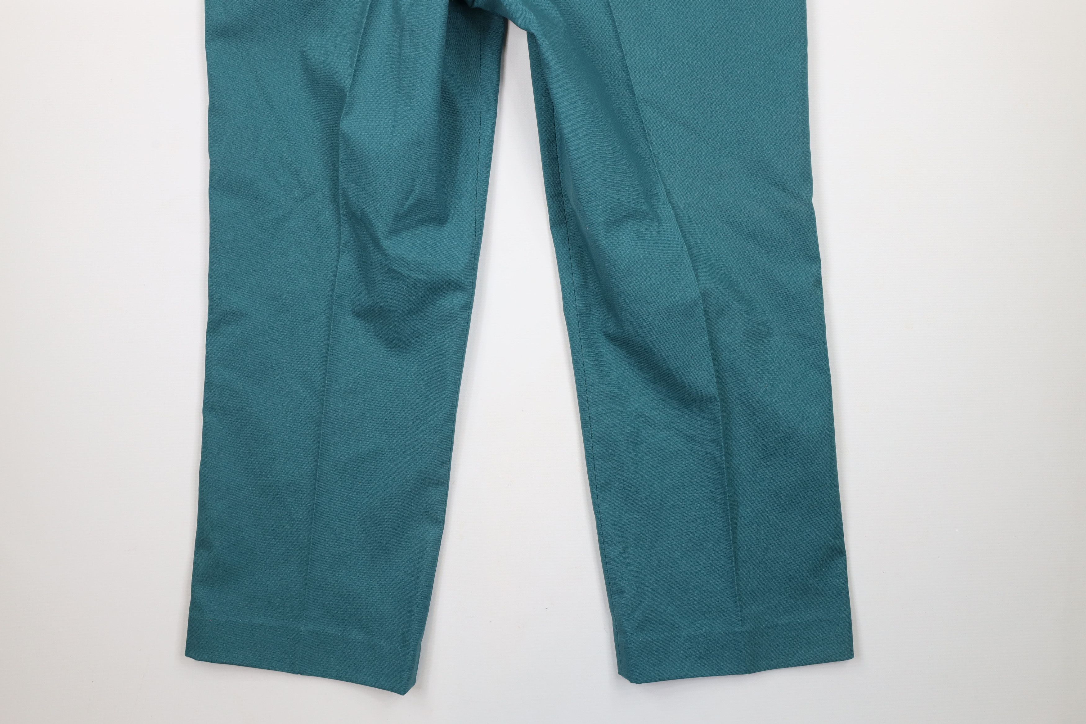 Vintage Vintage 70s Streetwear Wide Leg Bell Bottoms Pants Teal USA Size US 36 / EU 52 - 11 Thumbnail