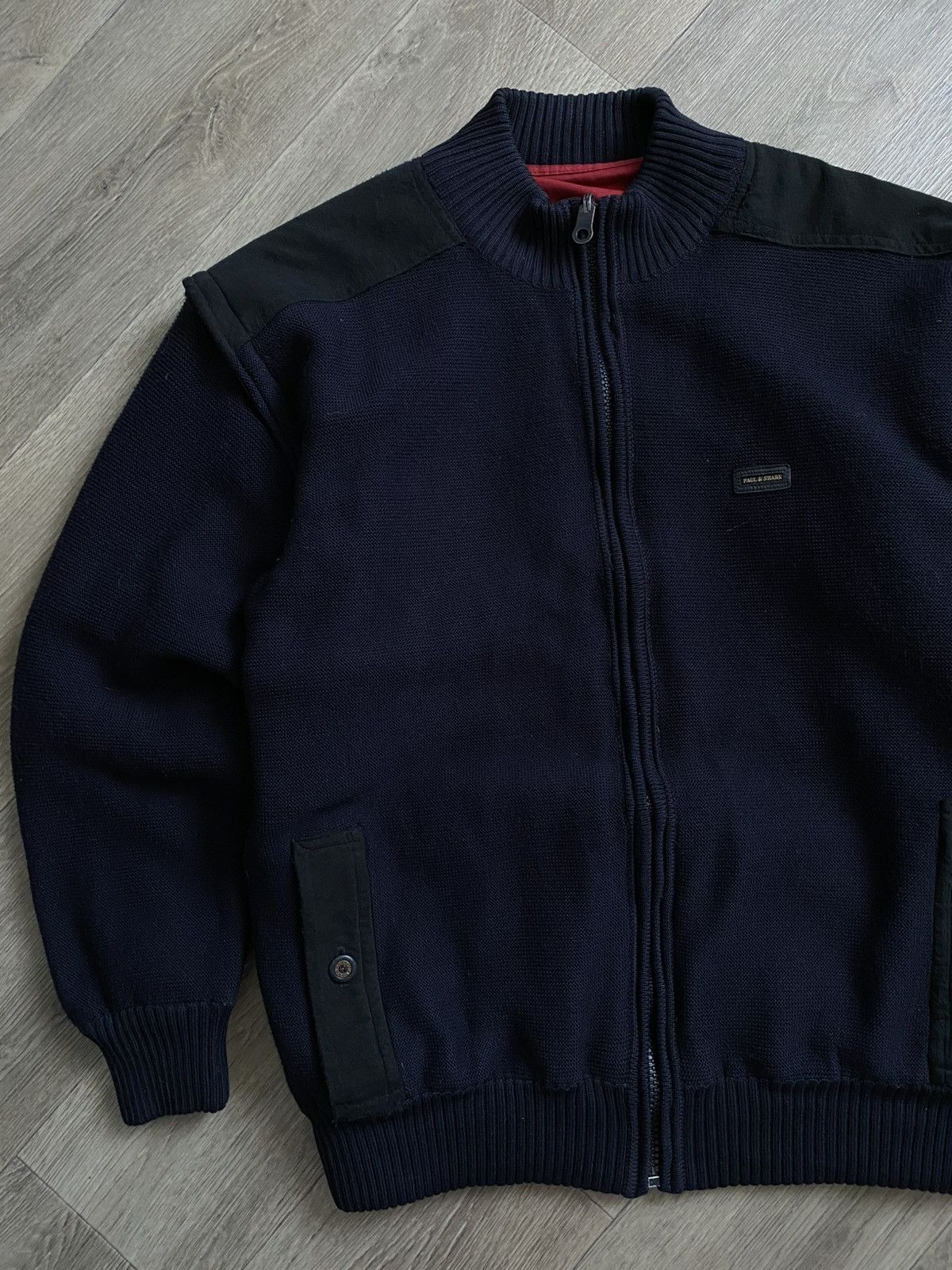 Paul & Shark 🫧PAUL&SHARK Embroidered Logo British Flag Reversible Bomber Size US XL / EU 56 / 4 - 14 Thumbnail