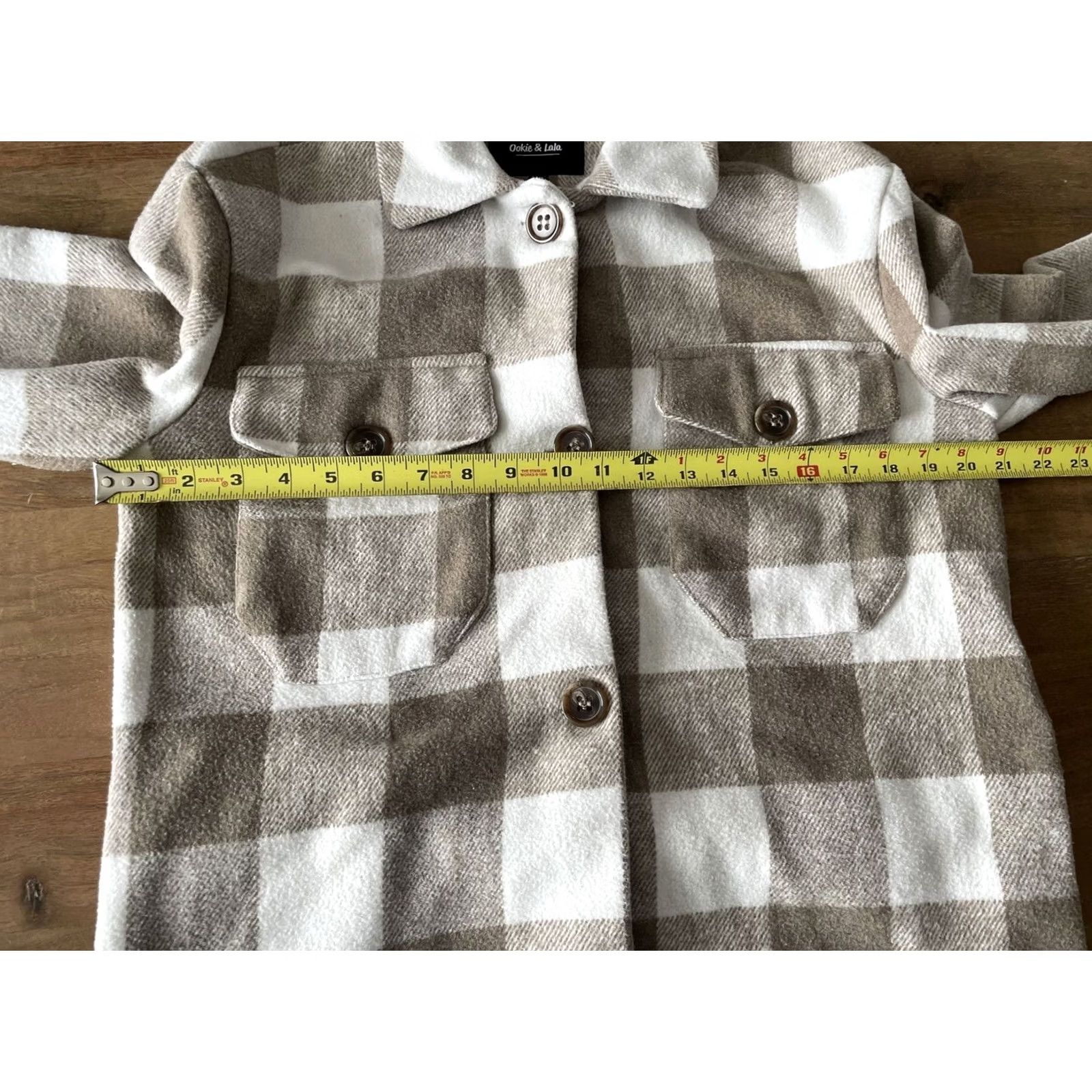 Vintage VINTAGE Ookie & LaLa Buffalo Check Plaid Shacket Womens XS Thick Shirt Jacket Outdoors Size XS / US 0-2 / IT 36-38 - 6 Thumbnail