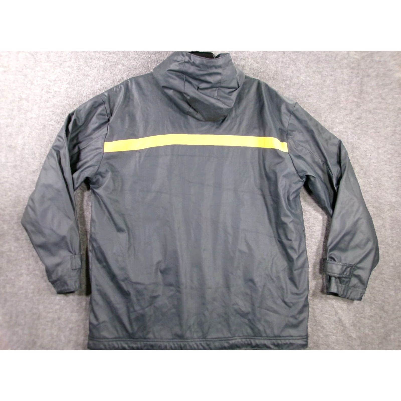 Vintage Johnson Johnson Jacket Men Large Gray Wind Resistant Full Zip Employee Work Size US L / EU 52-54 / 3 - 4 Thumbnail