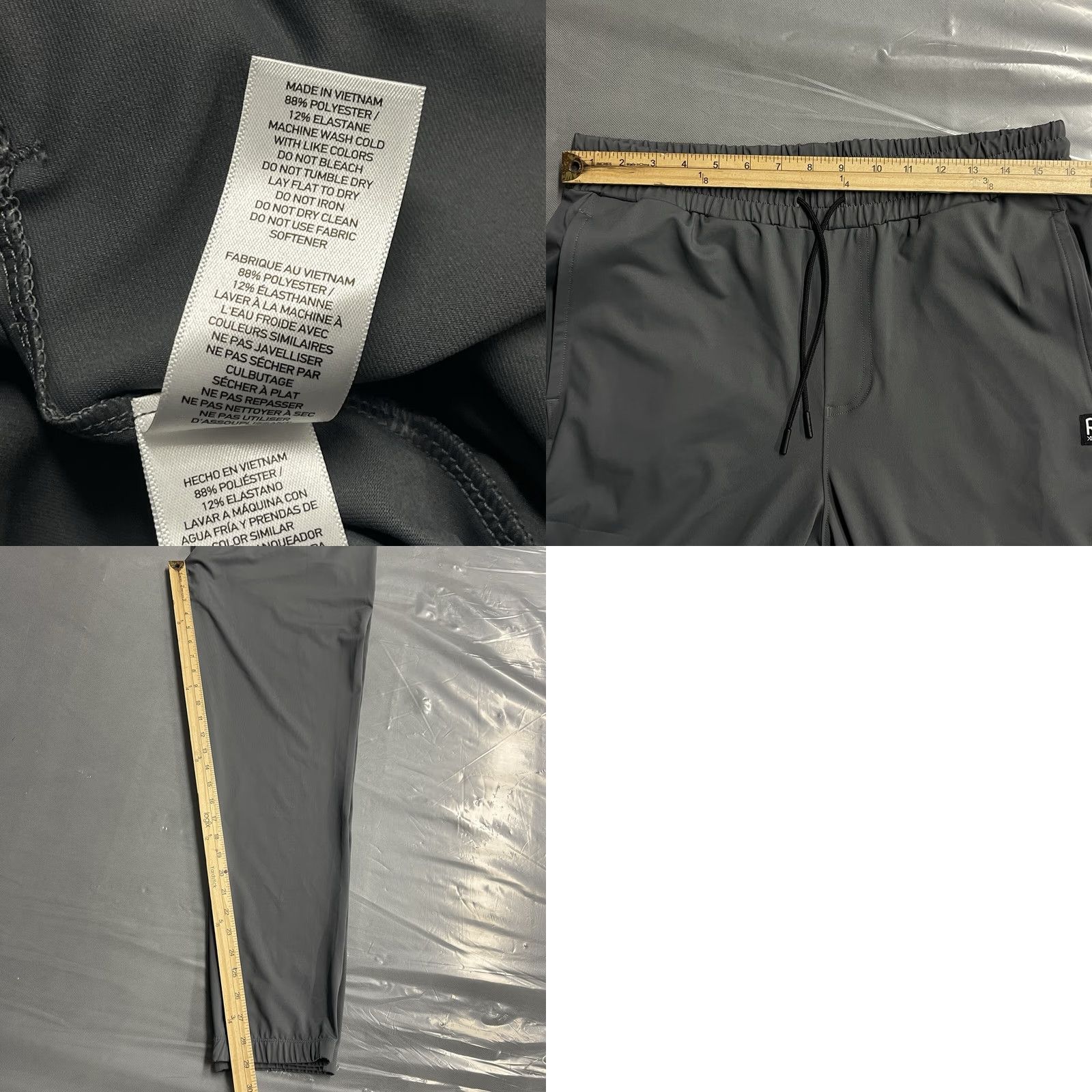 Rhone Rhone Jogger Sweatpants Men M W32 Gray Size US 31 - 8 Thumbnail
