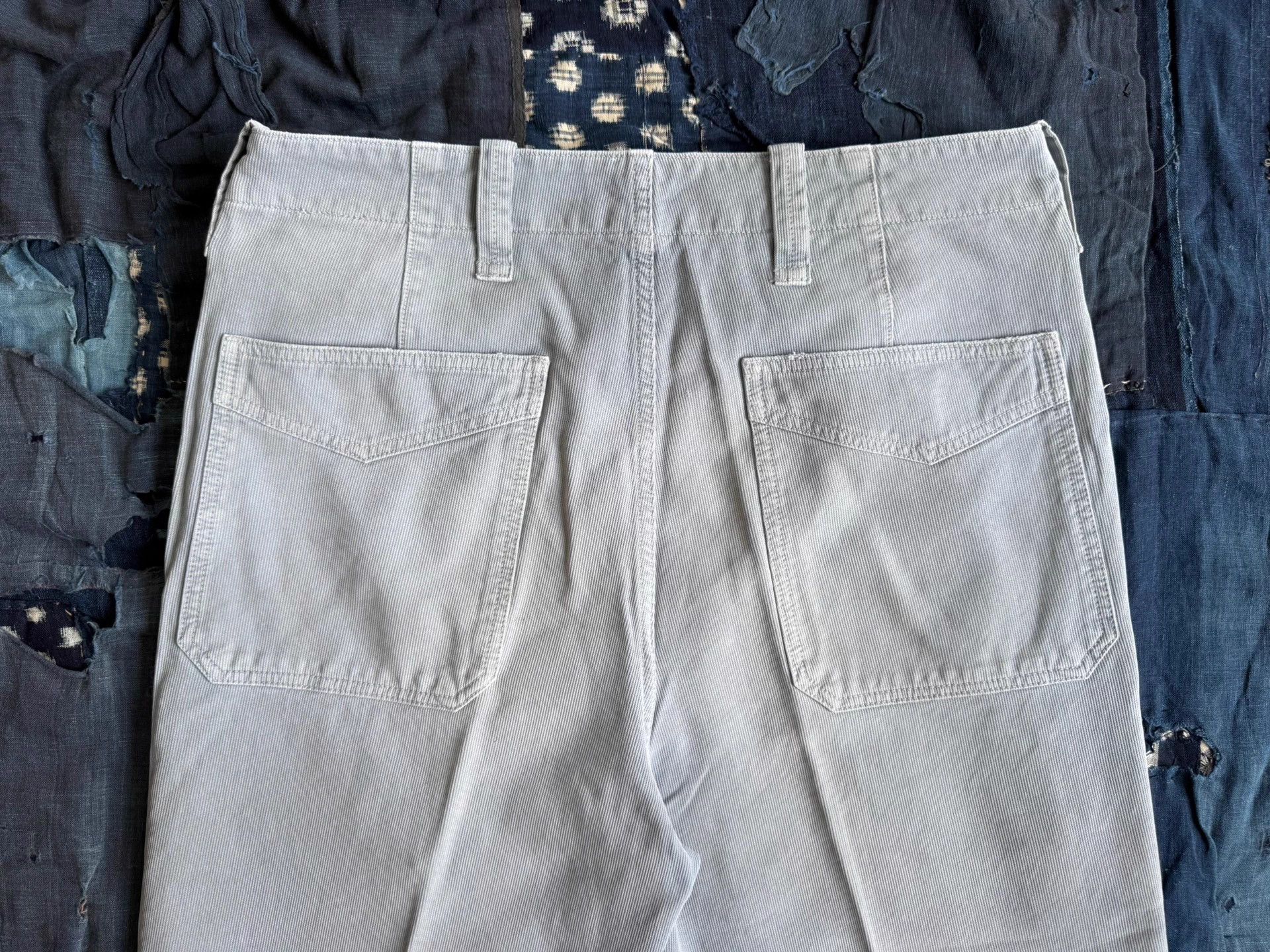 Visvim VISVIM 22SS GIFFORD LT.BLUE DMGD Washed Pants Size US 34 / EU 50 - 4 Thumbnail