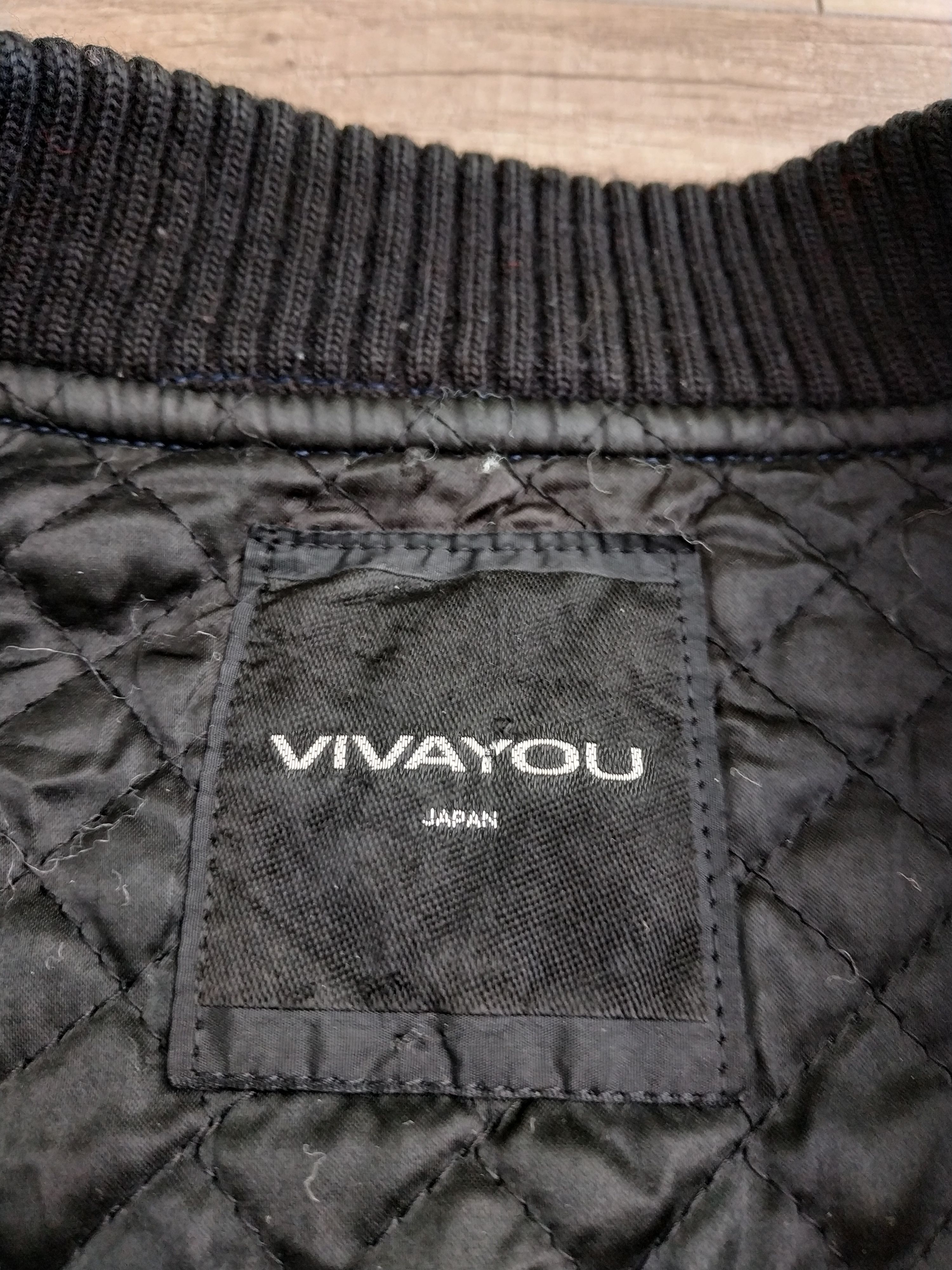 Japanese Brand × Vintage VIVAYOU JAPAN Women's Wool Vintage Bomber Jacket, s. MEDIUM Size US M / EU 48-50 / 2 - 10 Thumbnail