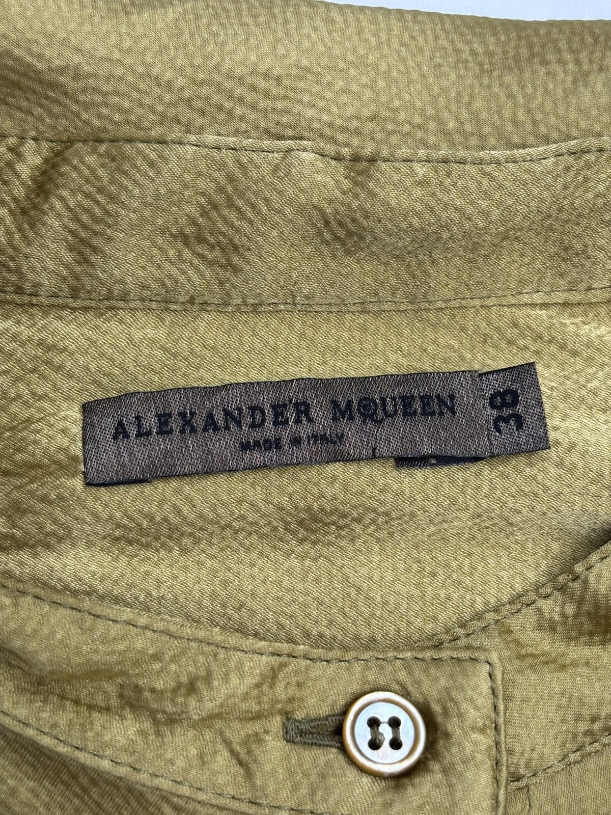 Alexander McQueen AW2009 ‘Horn of Plenty’ Silk Blouse Size XS / US 0-2 / IT 36-38 - 6 Thumbnail