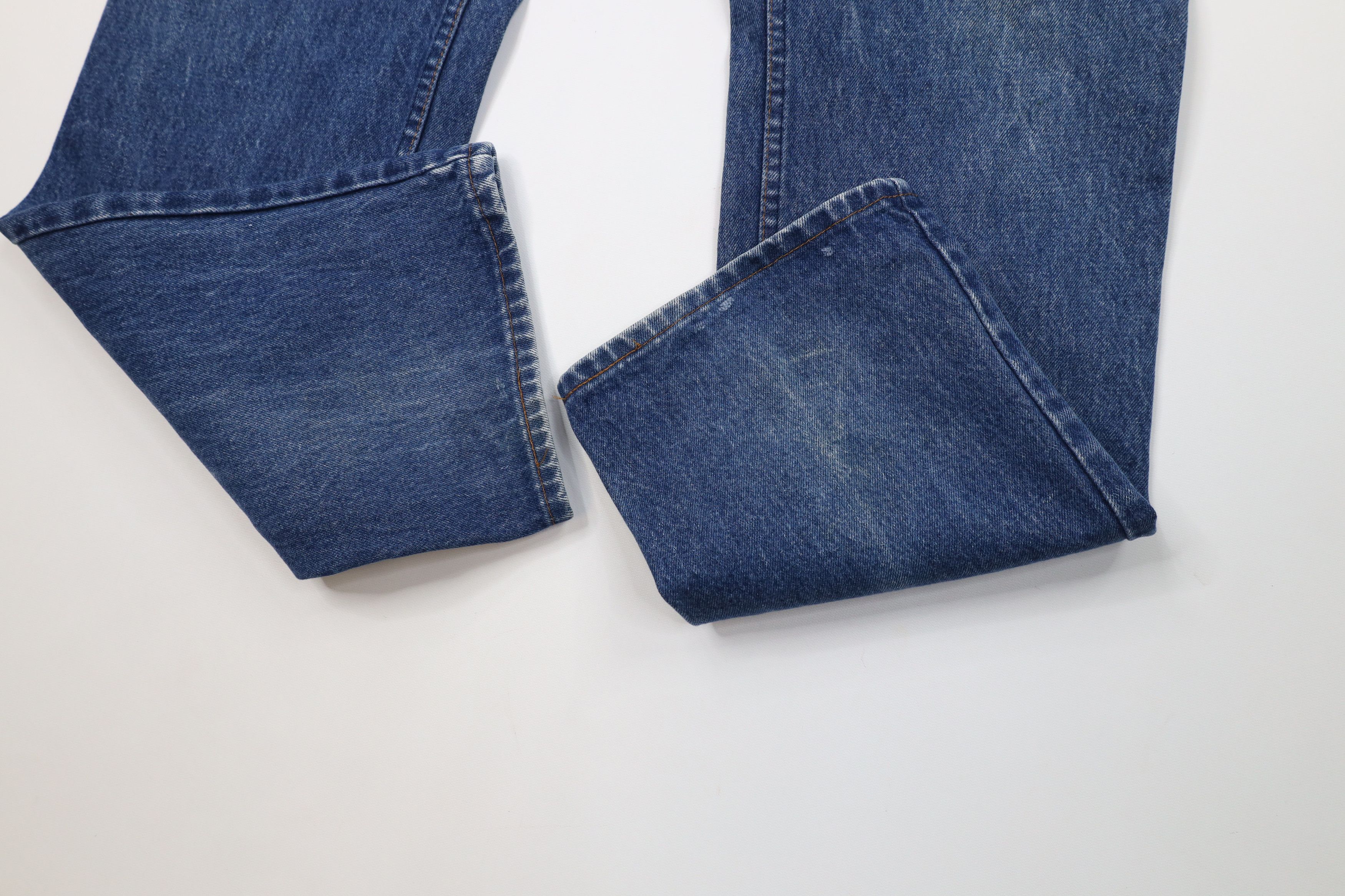 Vintage Vintage 70s Streetwear Flared Wide Leg Denim Jeans USA Size US 36 / EU 52 - 7 Thumbnail