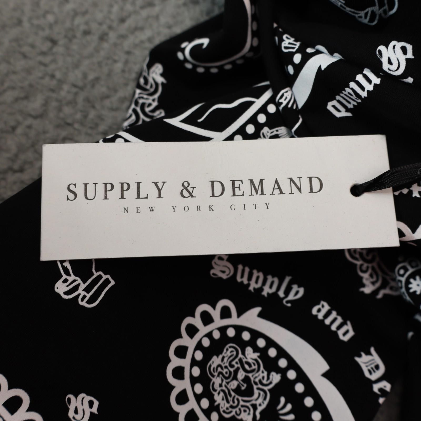 Supply & Demand Supply & Demand Black Shorts Paisley Bandana Womens Large Size 36" / US 14 / IT 50 - 7 Thumbnail